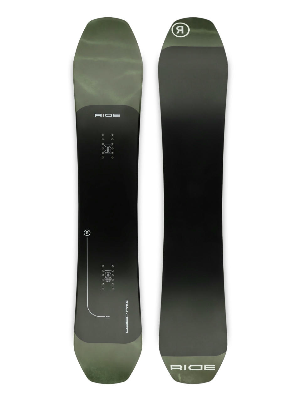 Mens Ride Snowboard Deep Fake