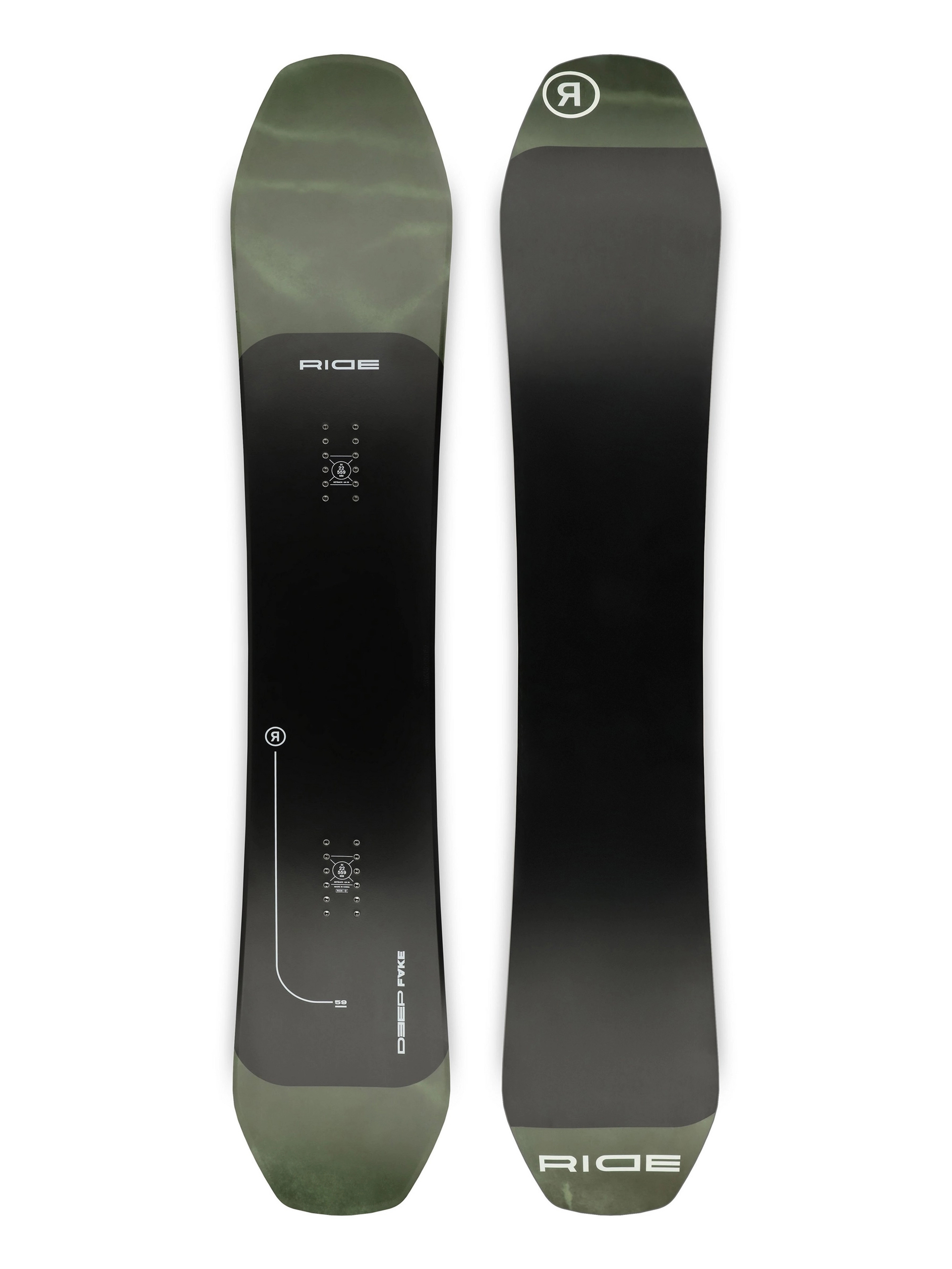 Herren Ride Snowboard Deep Fake