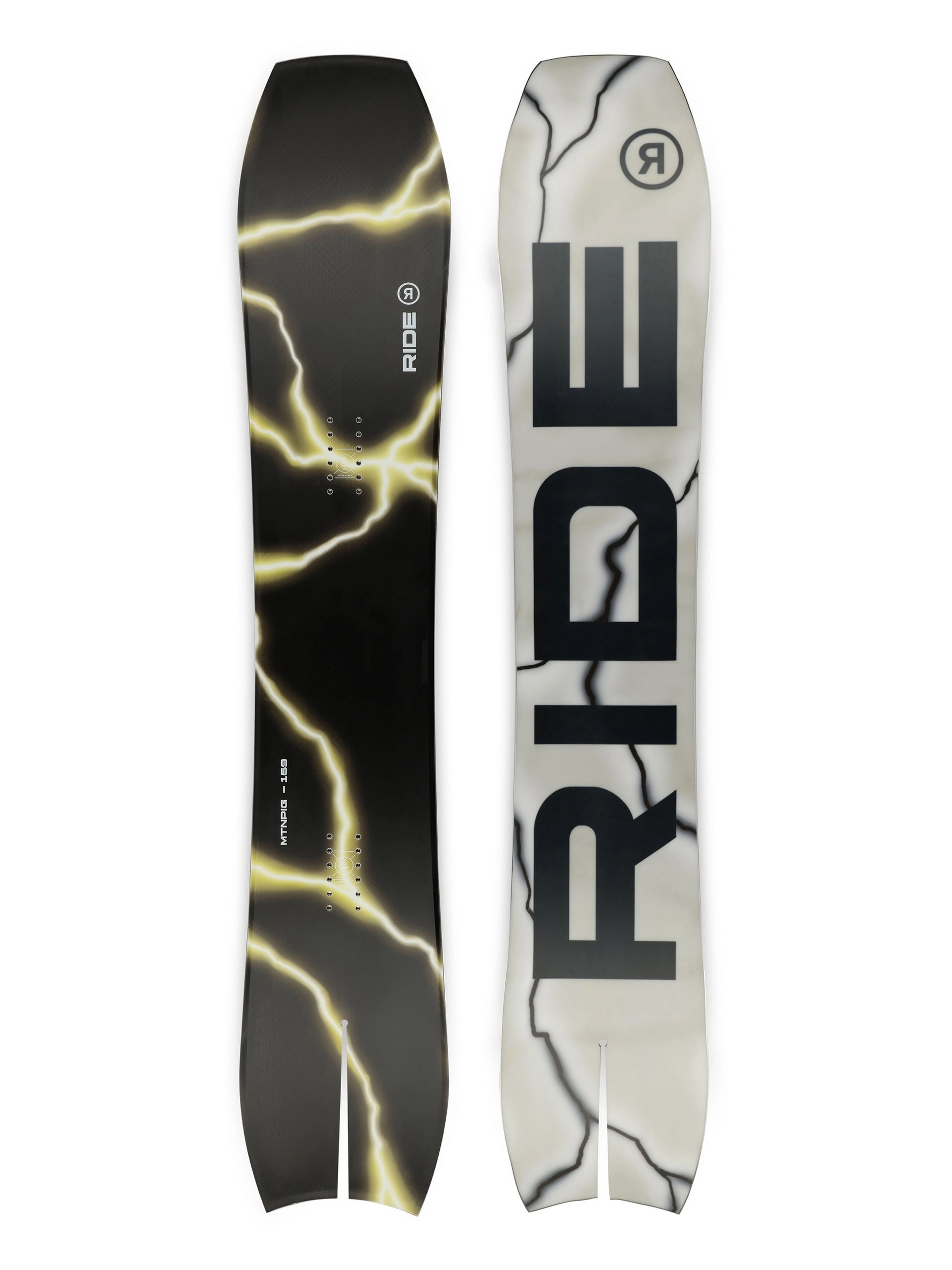 Burton Flight Attendant Split Snowboard - white, black
