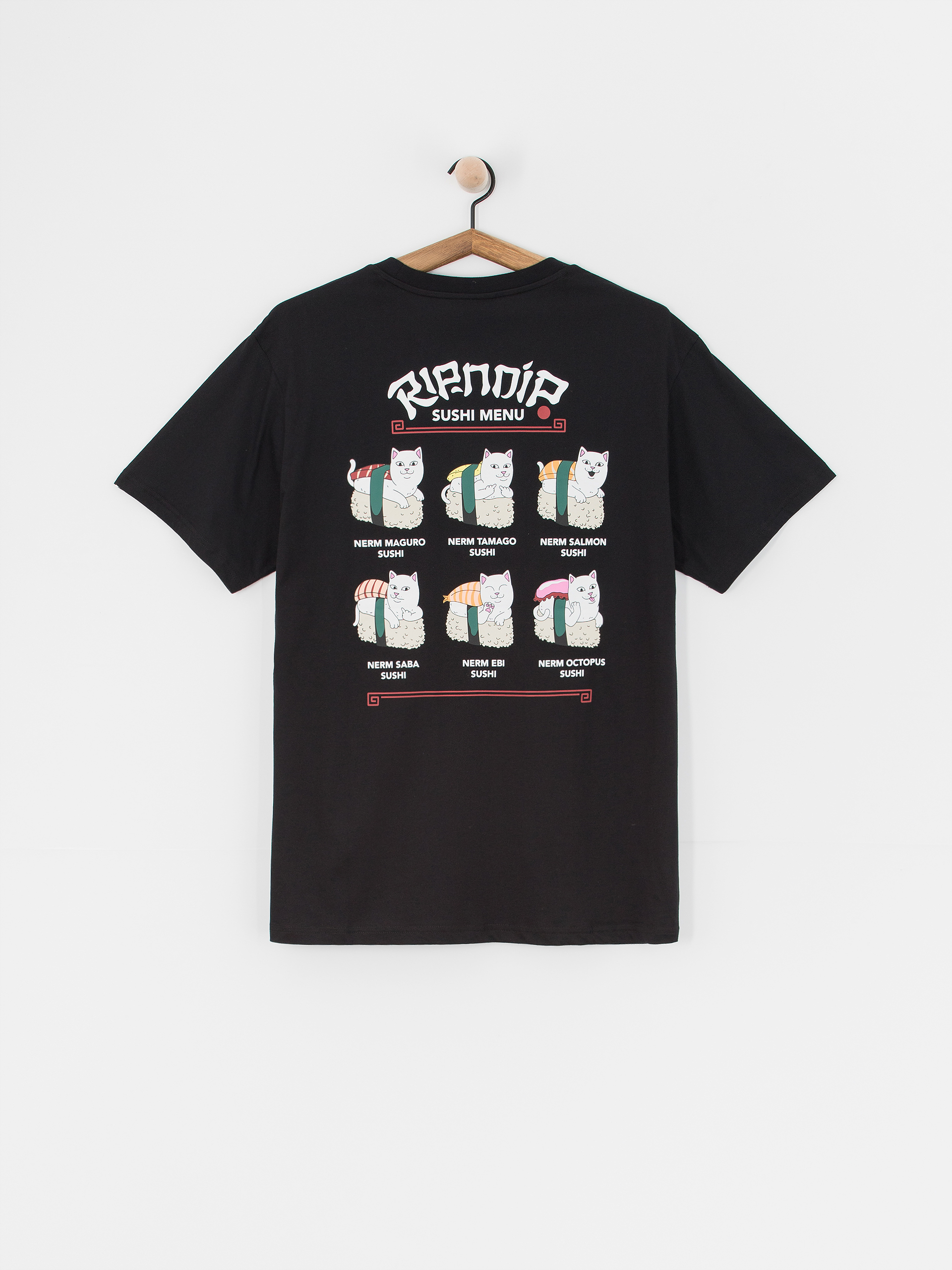 RipNDip Sushi Nerm T-Shirt black (black)