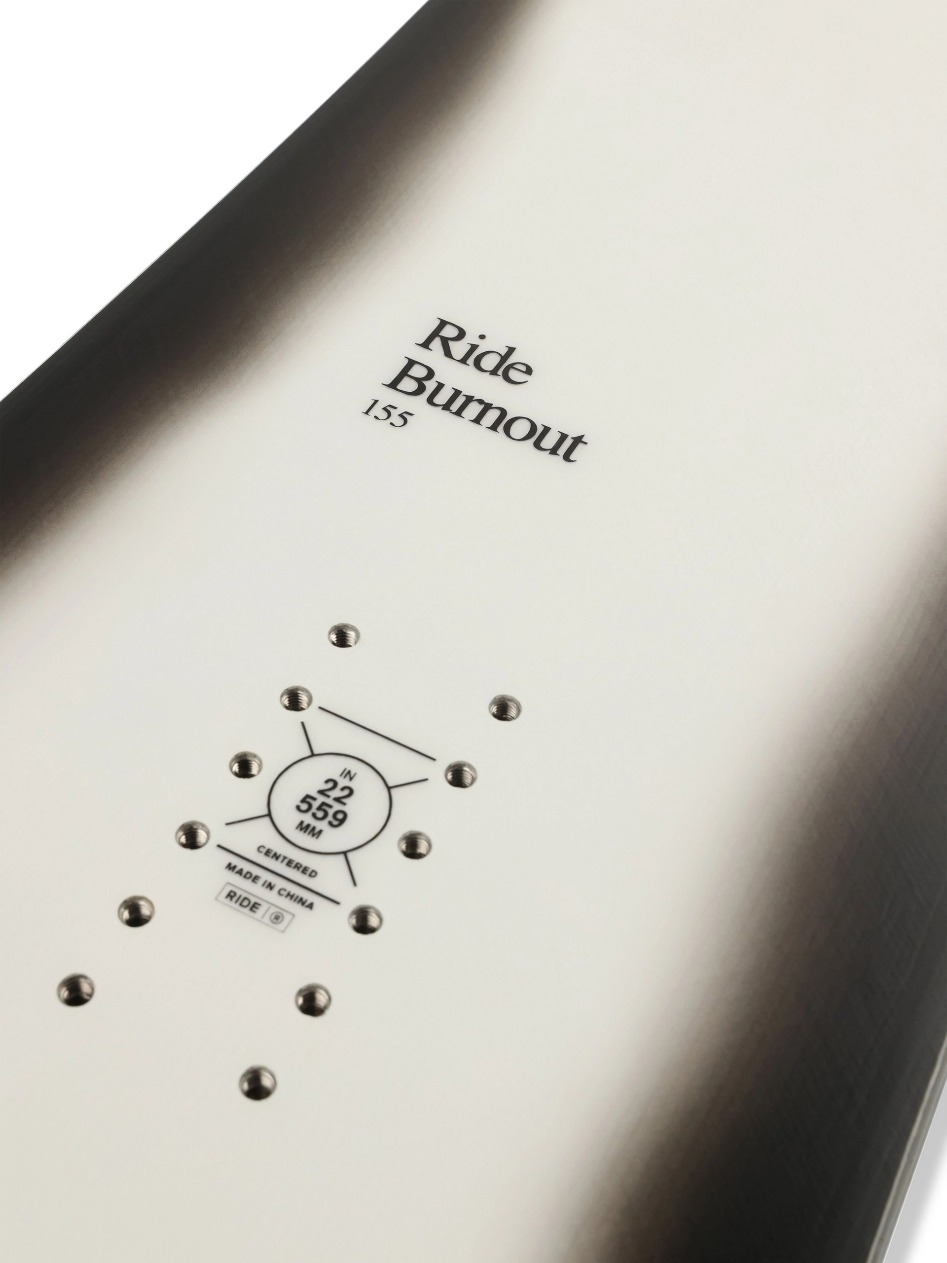 Herren Ride Snowboard Burnout