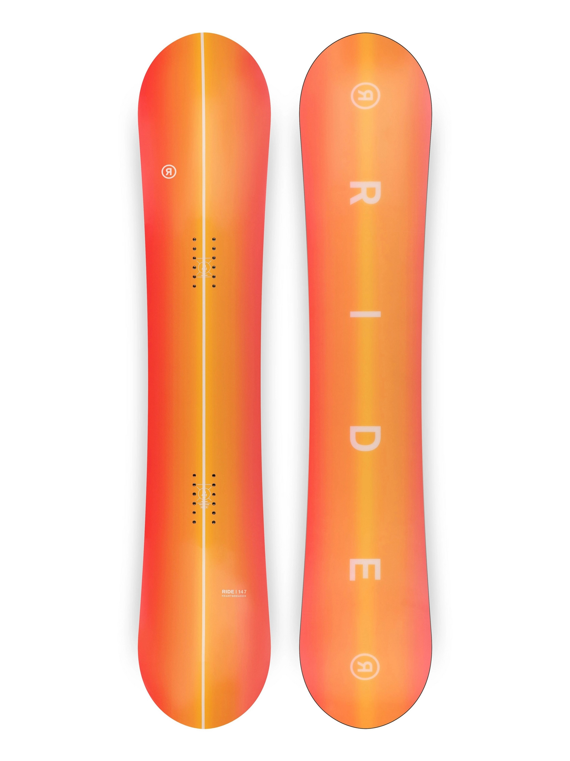 Ride Snowboard Heartbreaker Wmn - orange
