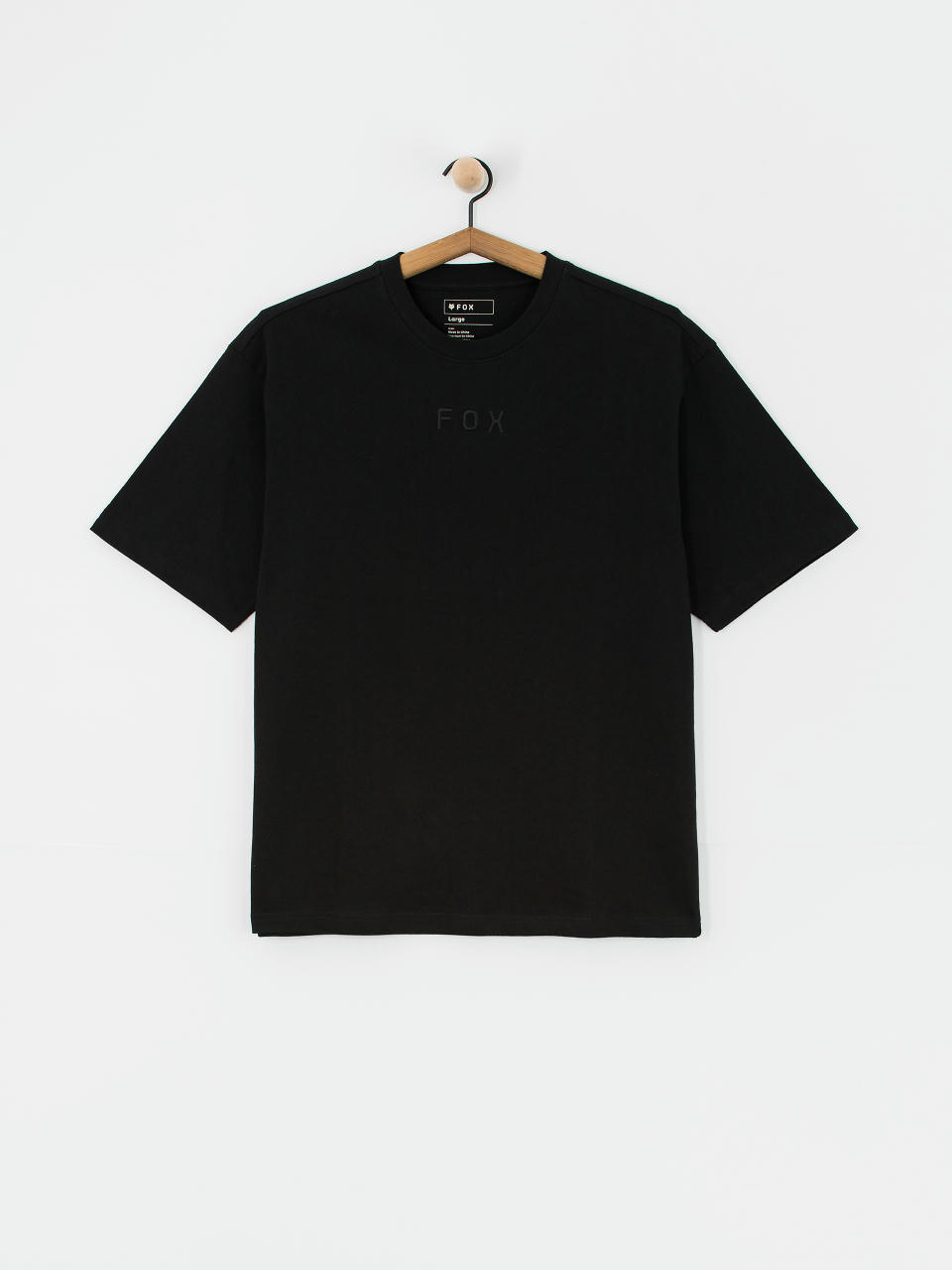 Fox T-Shirt Wordmark (black)