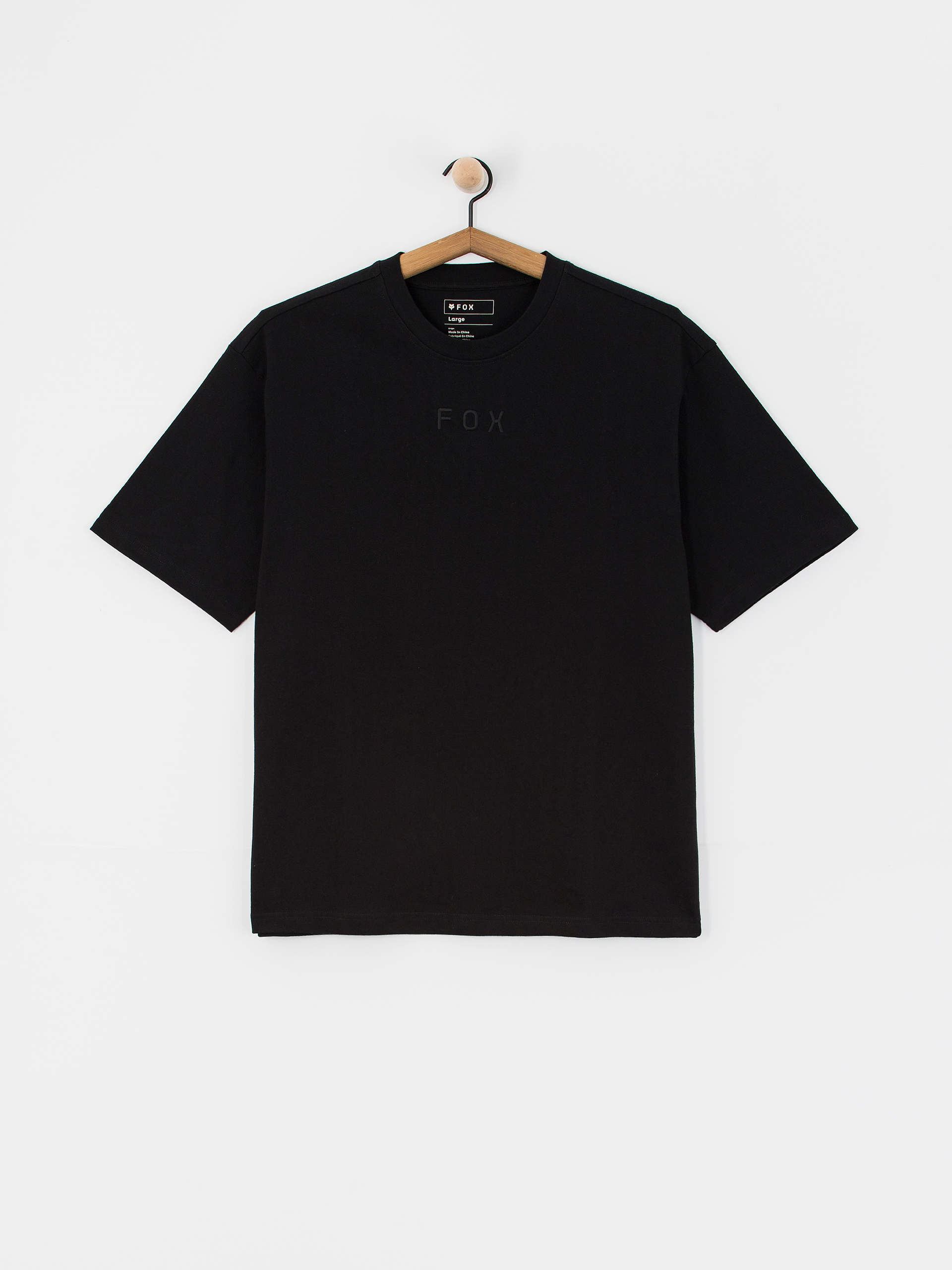 Fox T-Shirt Wordmark (black)