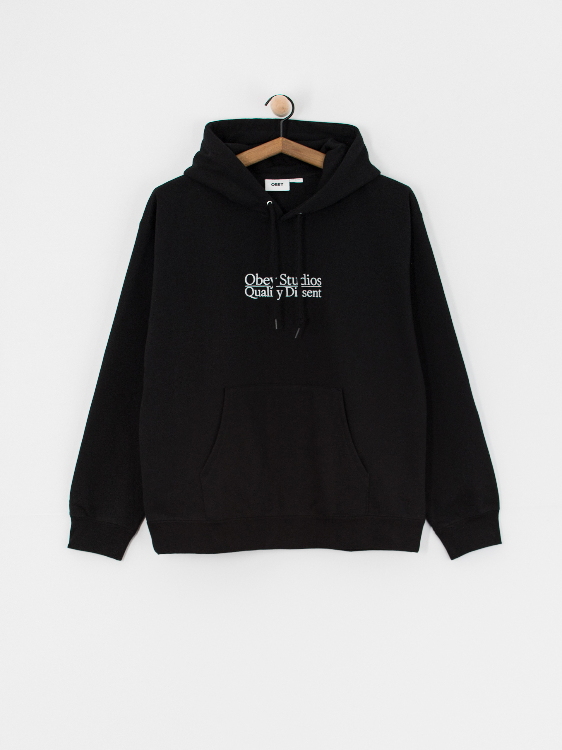 OBEY Hoodie Quality Dissent HD black black