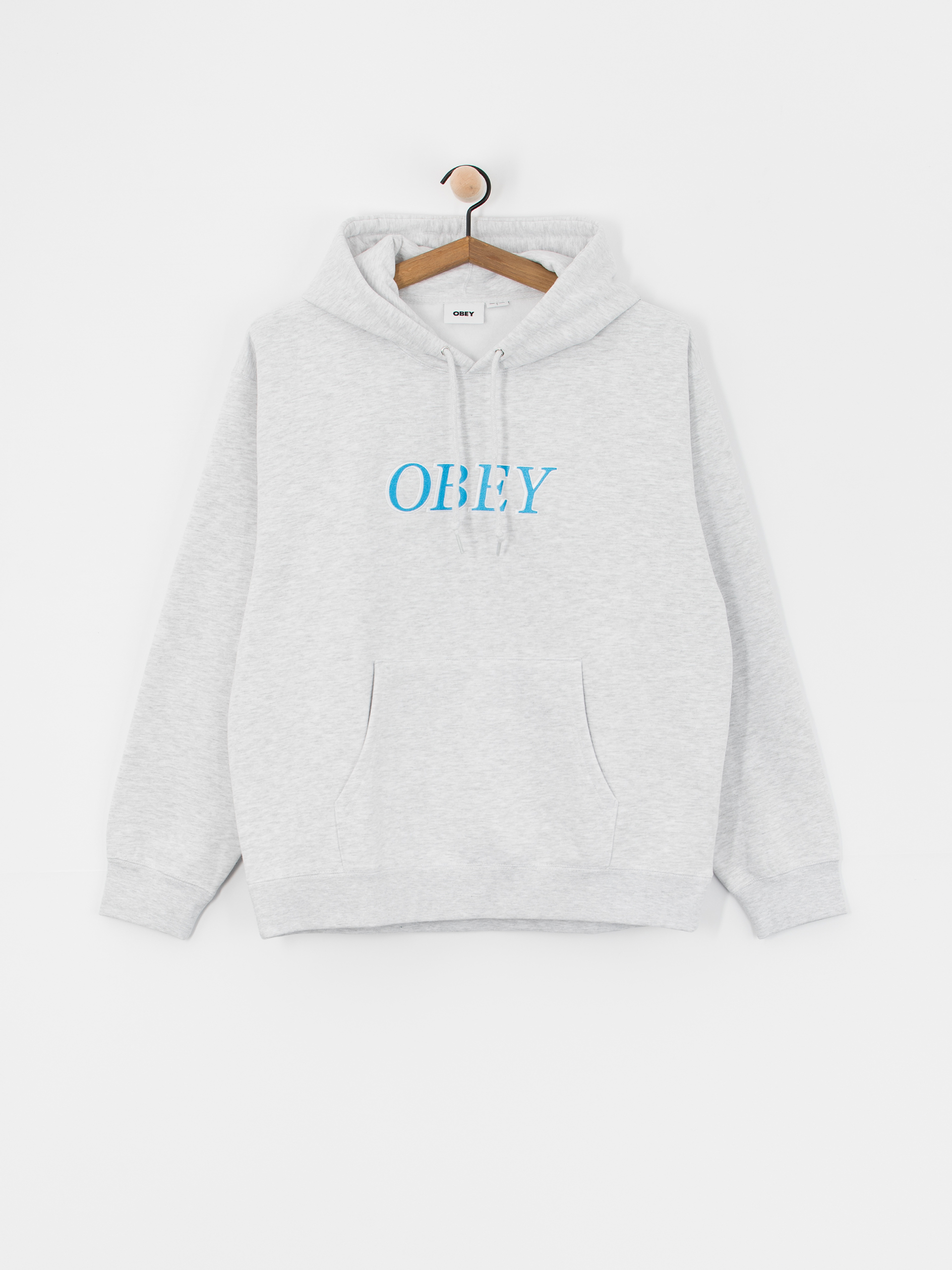 OBEY Hoodie Rhythm HD (ash grey)