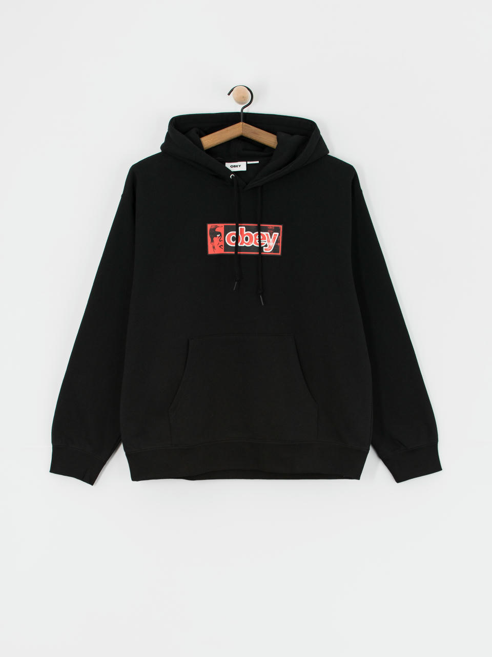 OBEY Hoodie Half Icon HD (black)