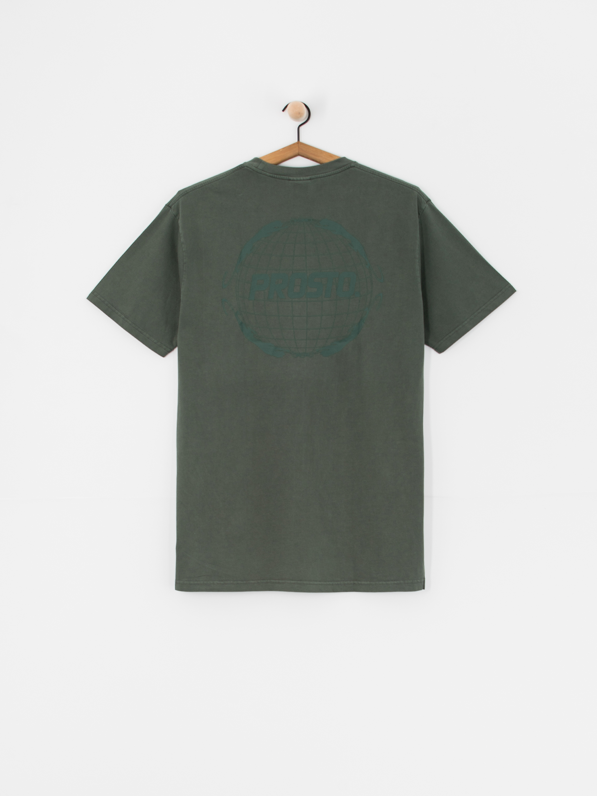 Prosto T-Shirt Globe (green)