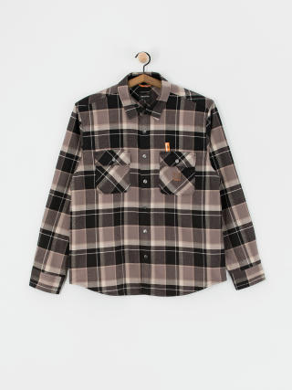 Brixton Shirt Builders Bowery Str Wr Ls (black/charcoal/beige)