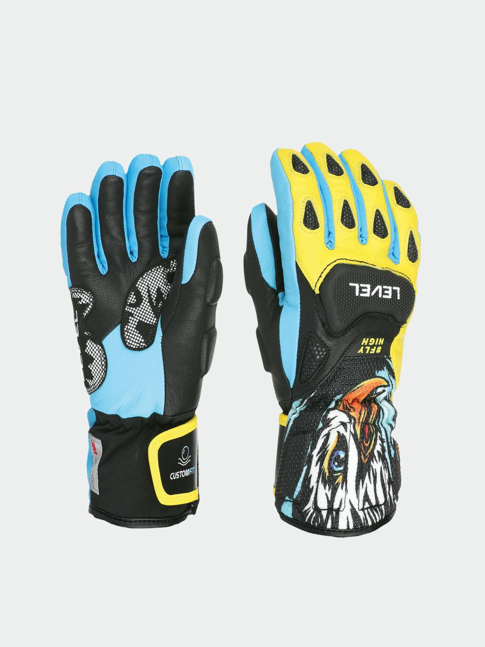 Level Handschuhe Sq Jr Cf JR (yellow blue)