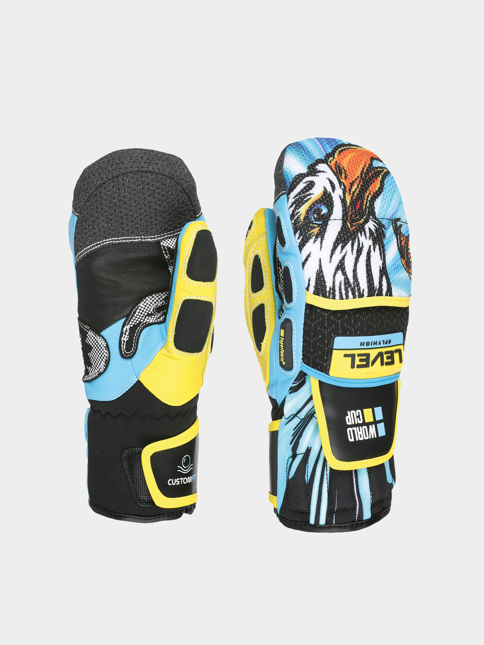 Level Gloves Worldcup Jr Cf Mitt JR (yellow blue)