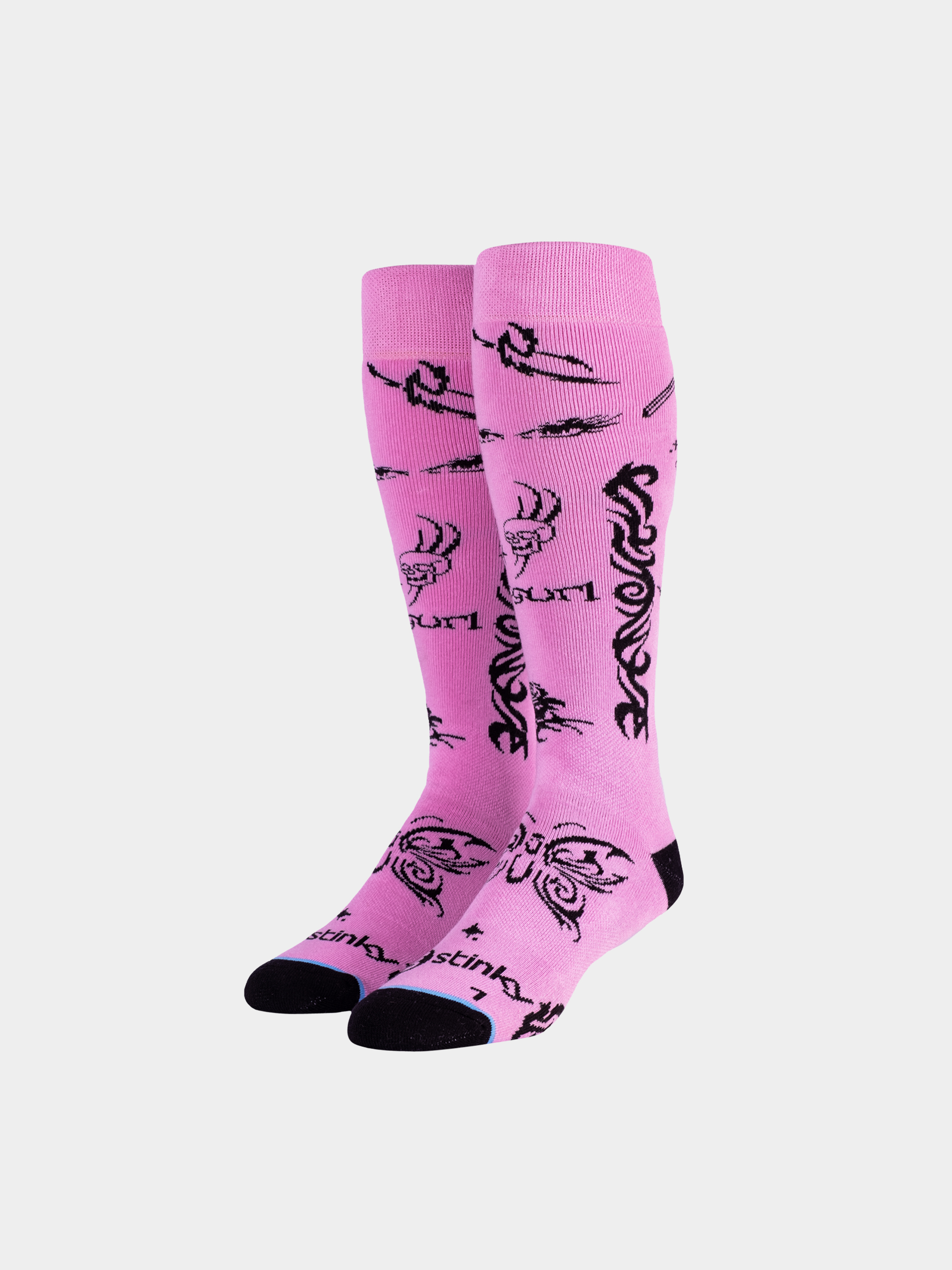 Stinky Socks Socken Jibgurl (pink/black)