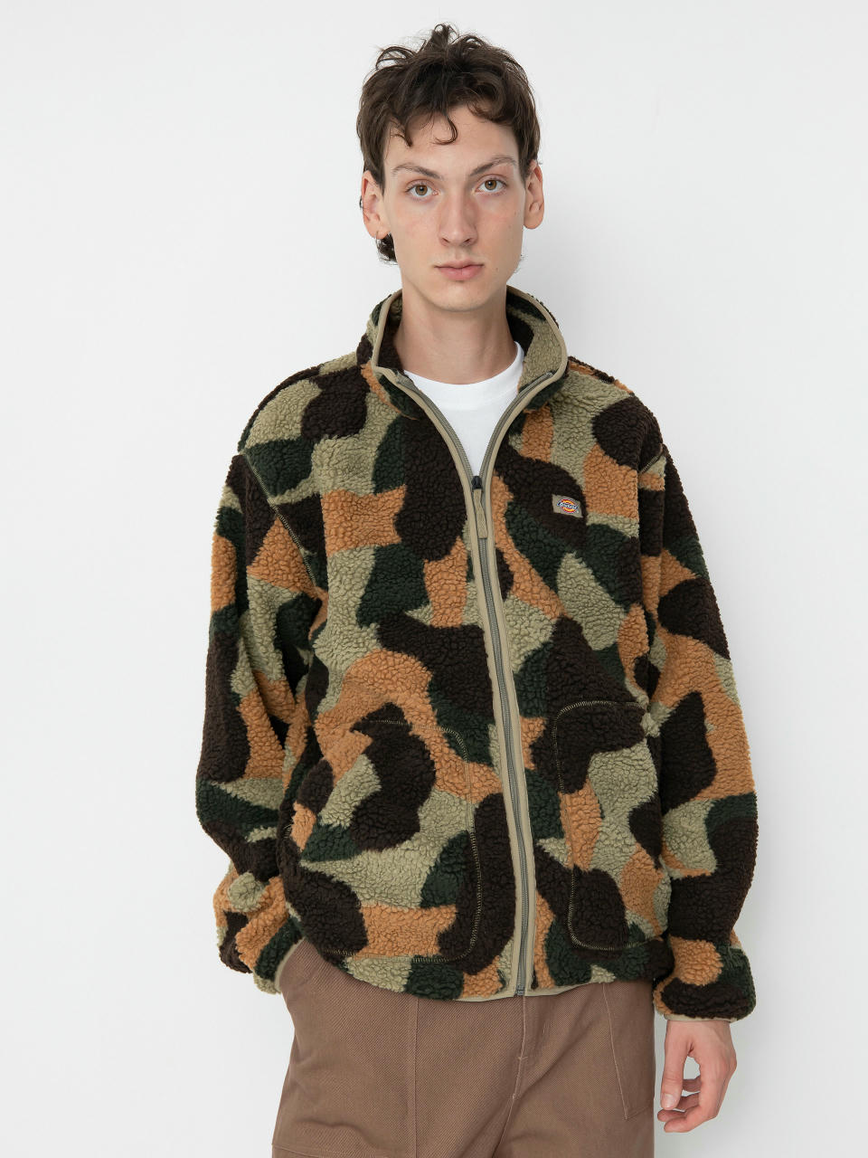 Dickies Mount Hope Camo Fleece  (imperial green)