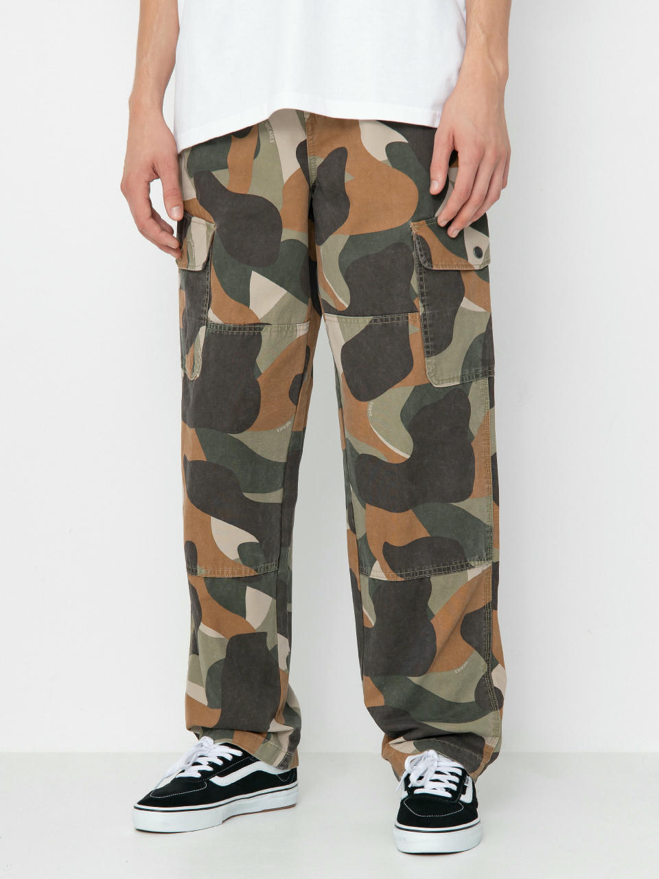 Dickies Duck Canvas Camo Cargo Hose (imperial green)