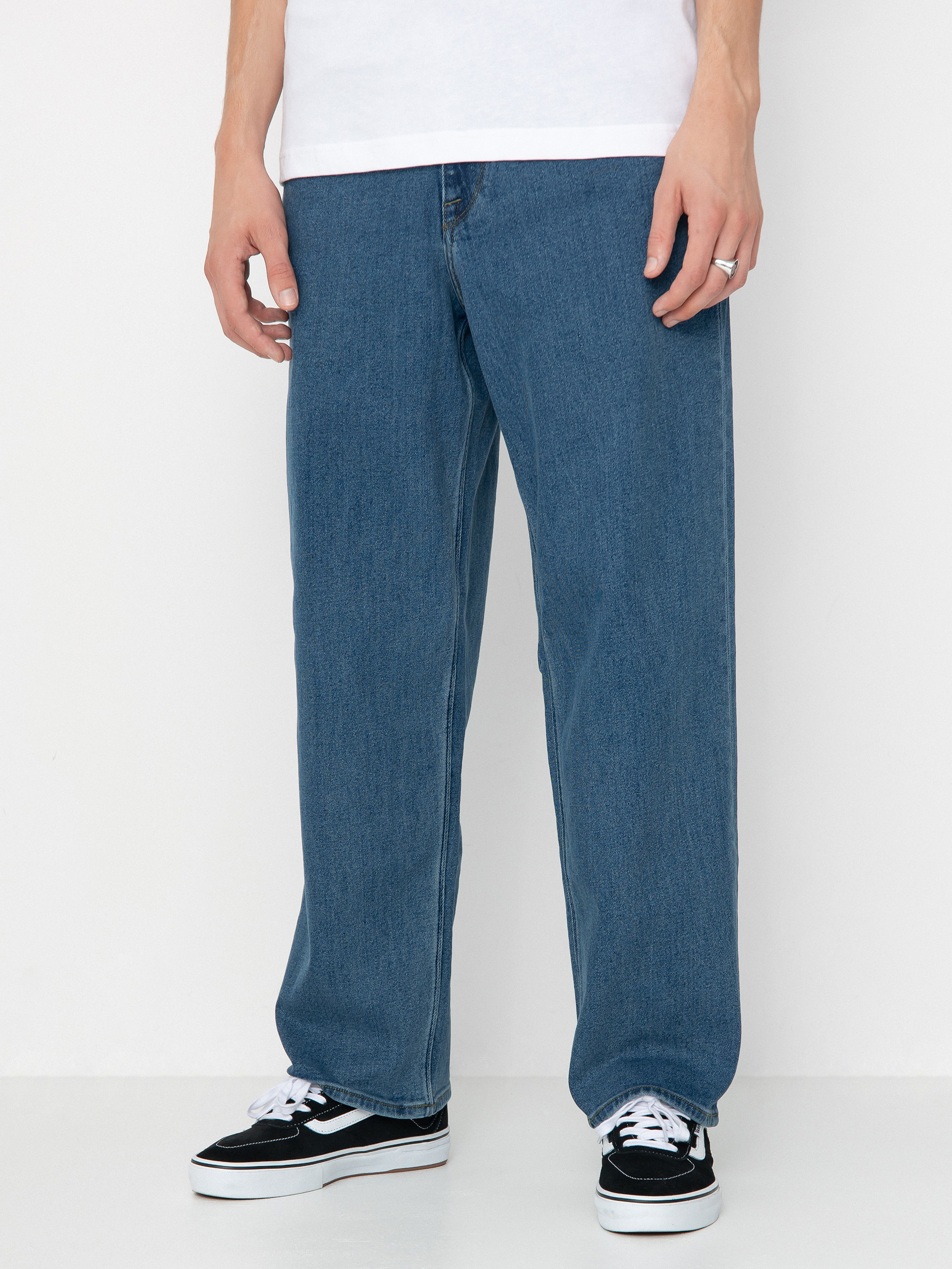 Volcom Billow Denim Pants (washed blue)