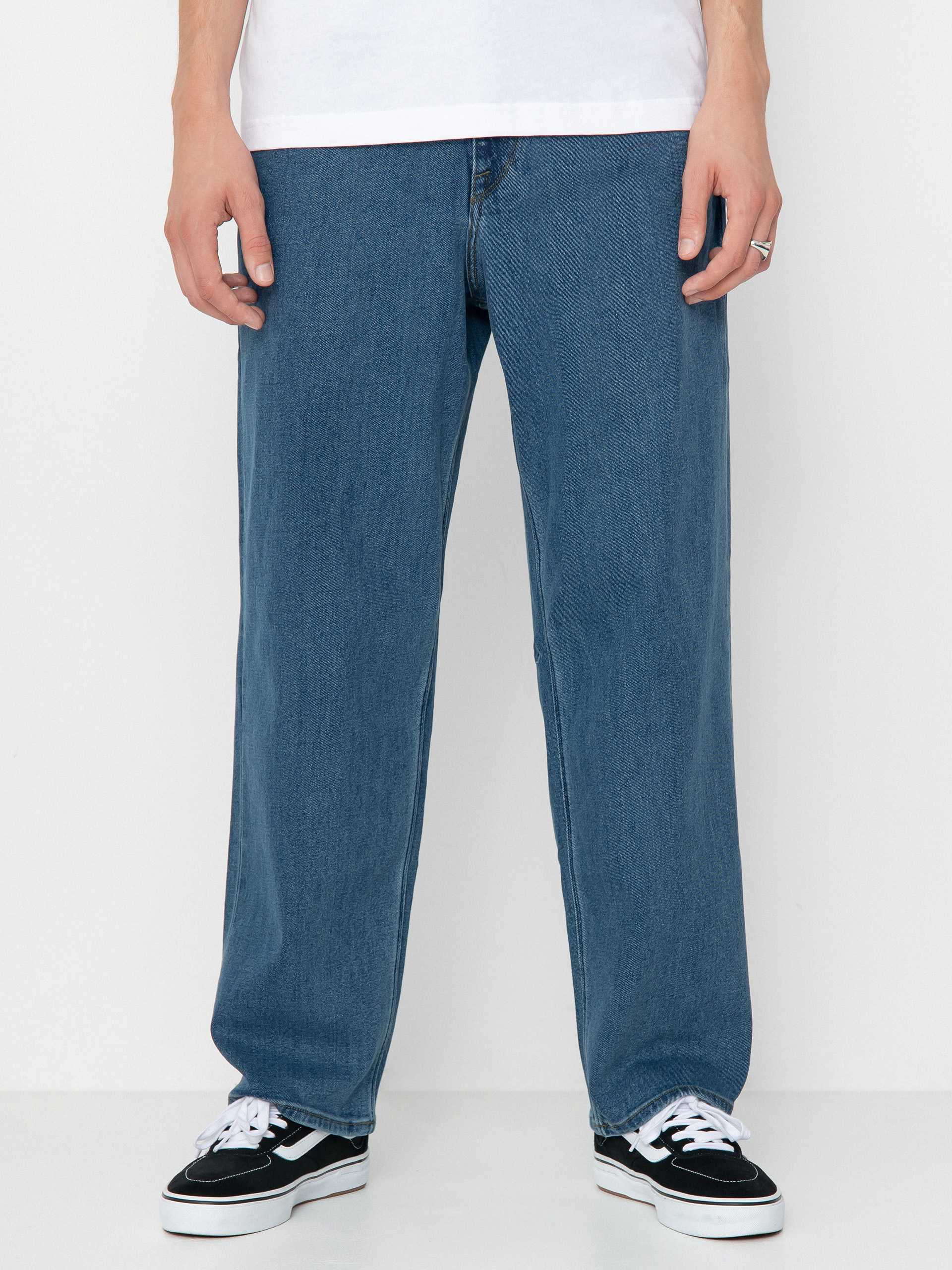 Volcom Billow Denim Pants (washed blue)