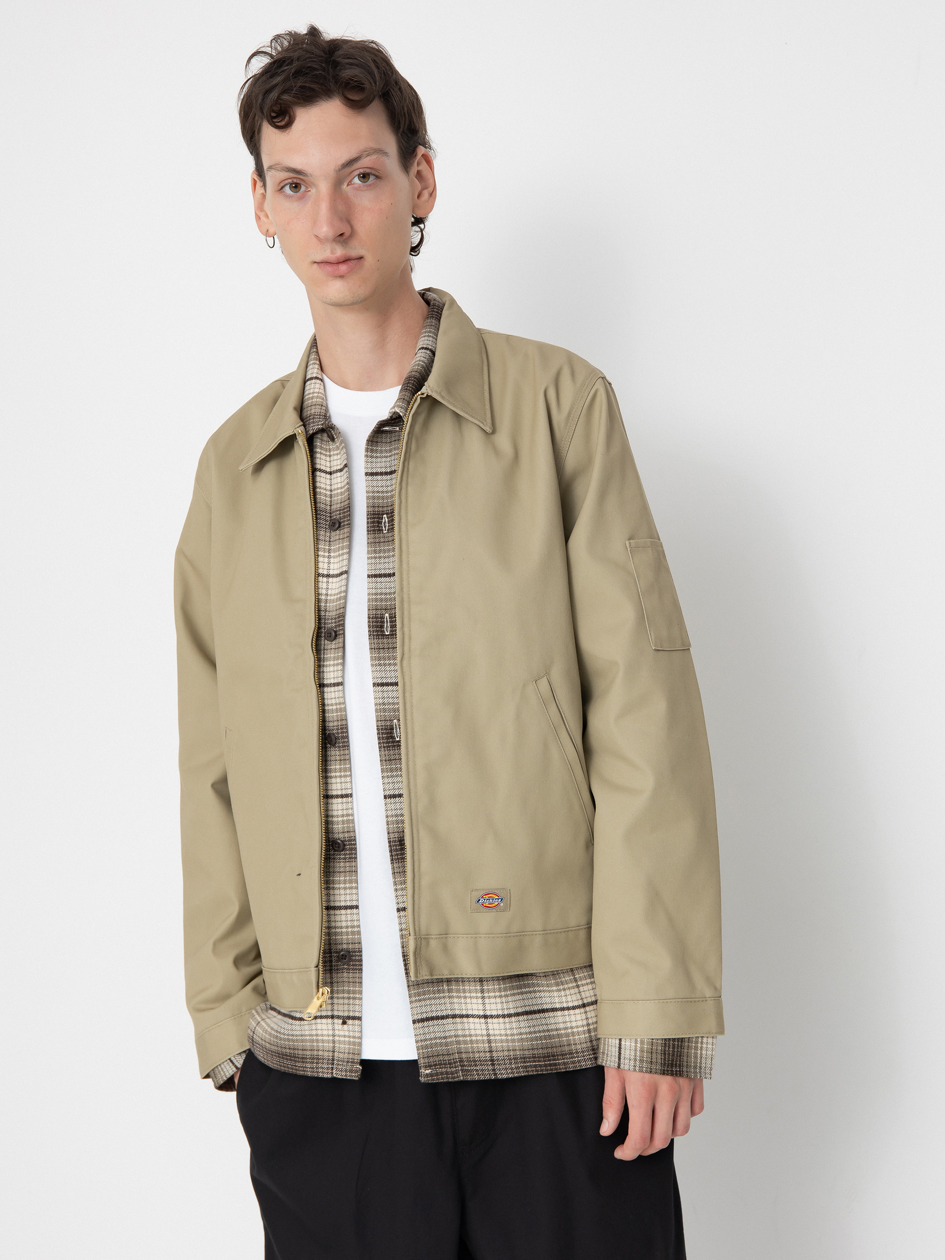 Dickies Lined Eisenhower Jacke (khaki)