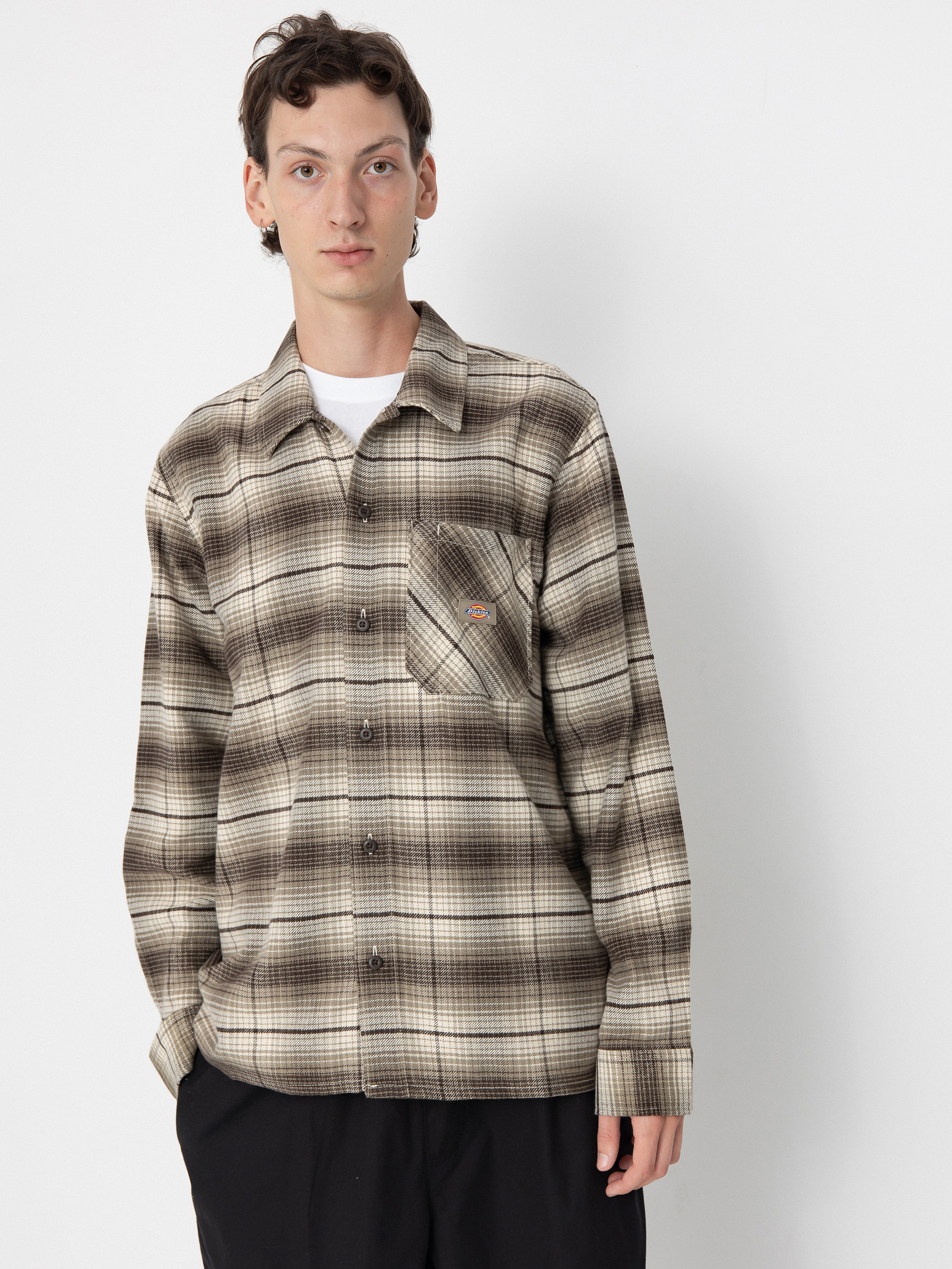 Dickies Forest Check Shirt (imperial green)