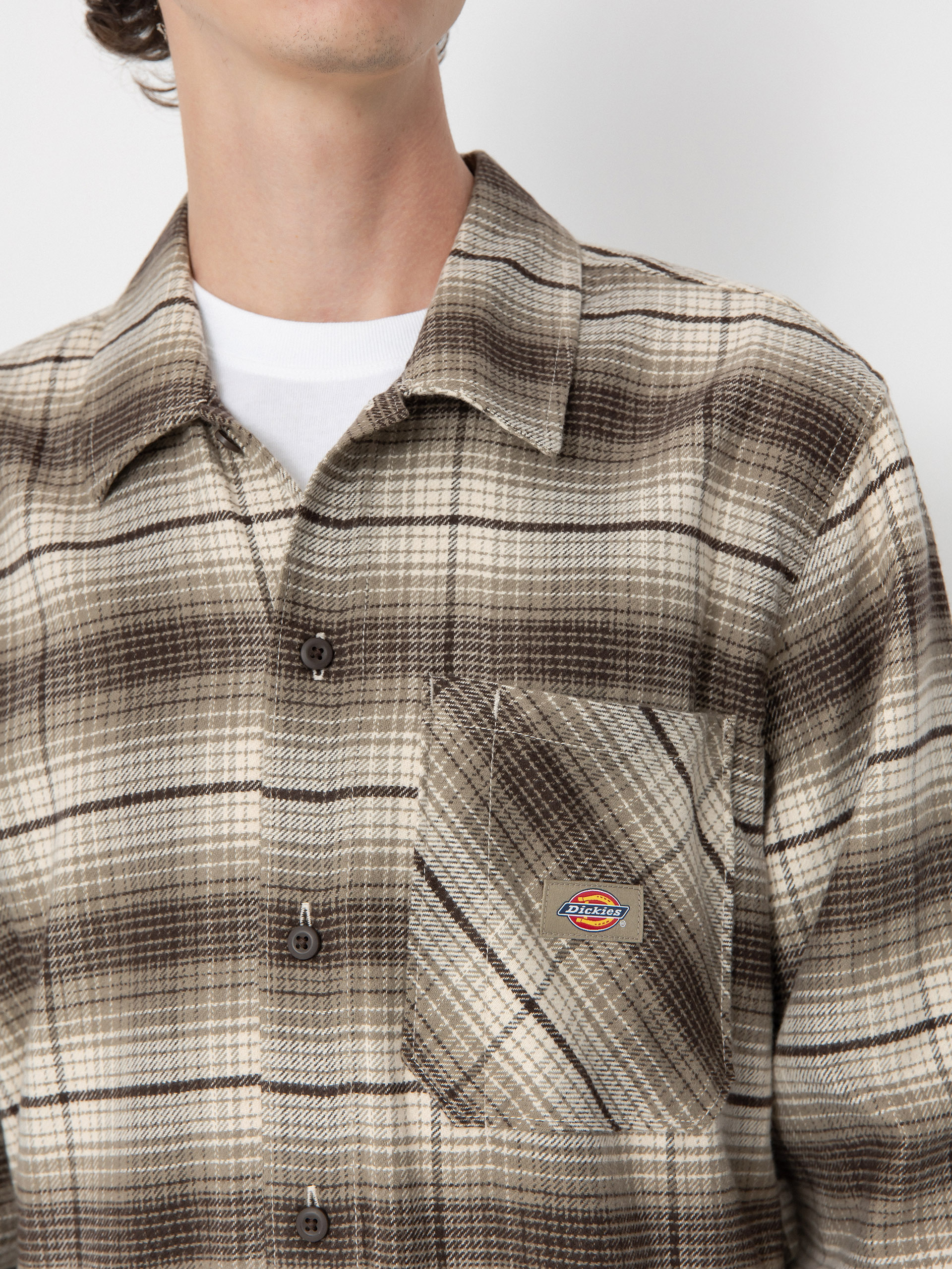 Dickies Forest Check Hemd (imperial green)