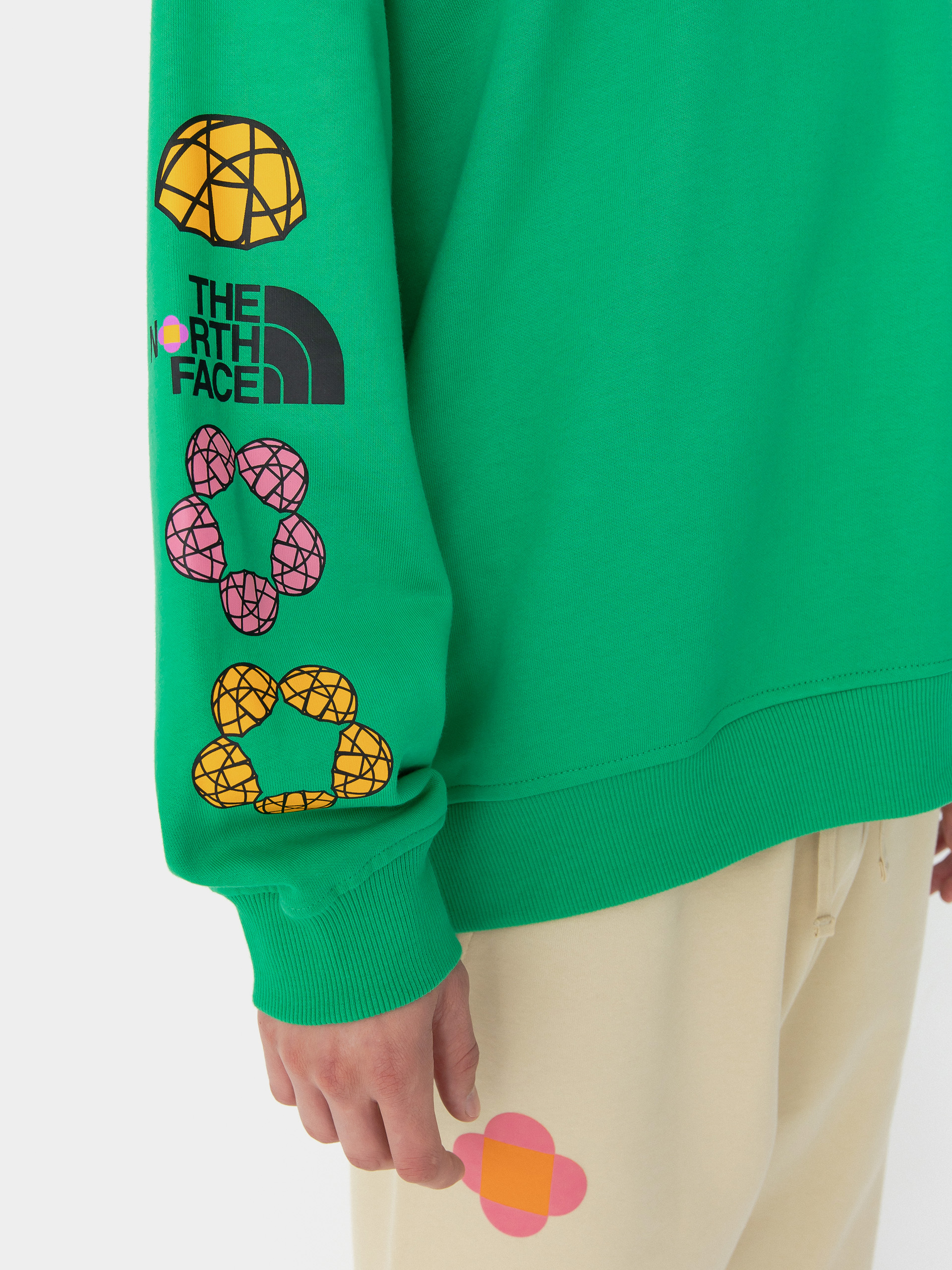 The North Face X Yinka Ilori Graphic Sweatshirt (optic emerald)