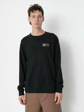 New Balance Athletics Premium Logo Crew Sweatshirt (black)