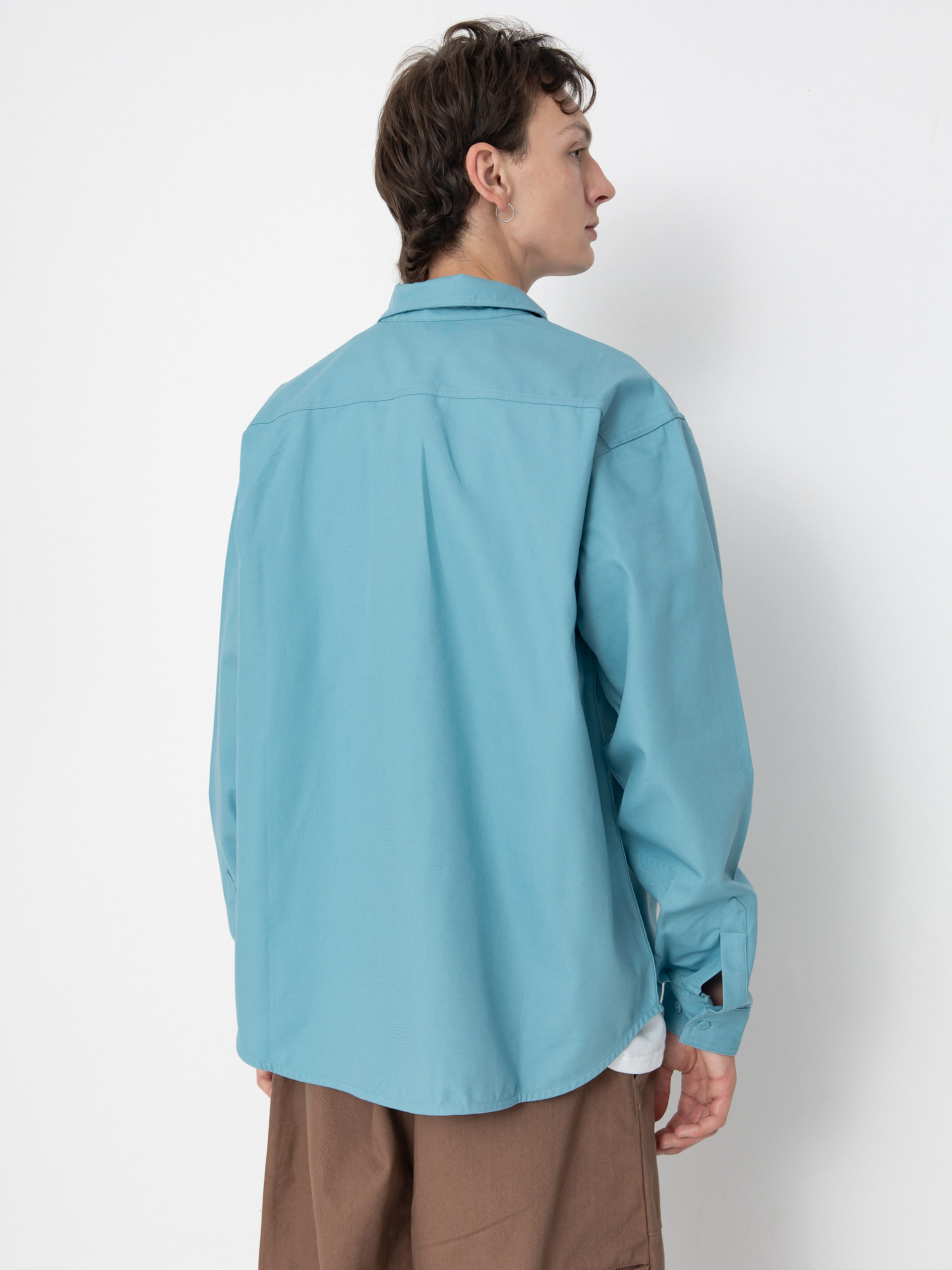 Nike SB New Essential Shirt (denim turq/white)