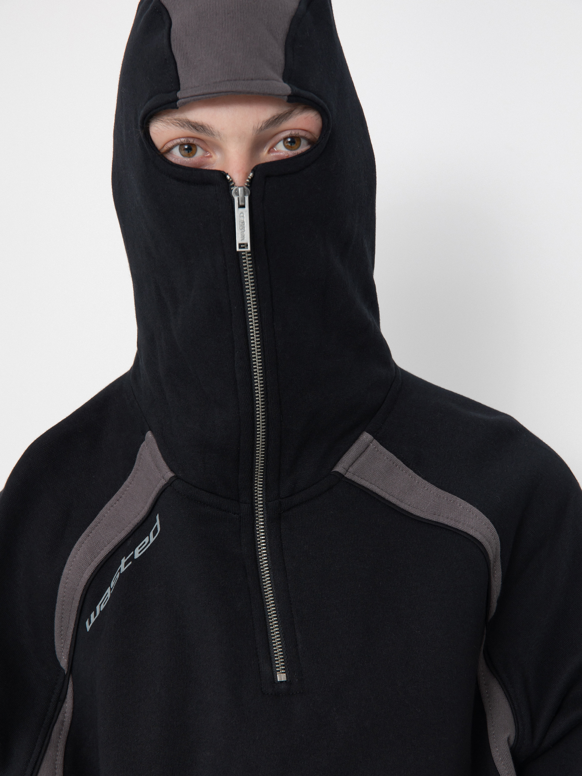 Wasted Paris Arena HD Hoodie - black, grey (black/charcoal)