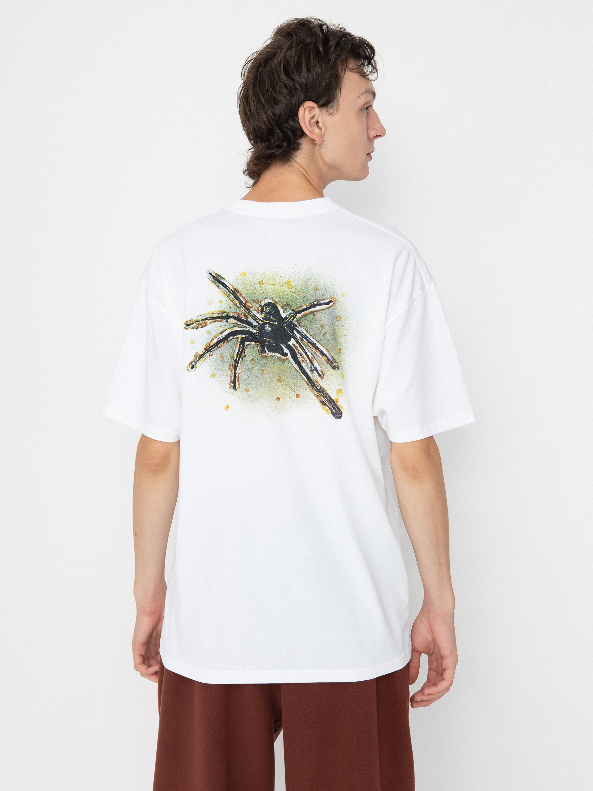 Polar Skate Green Spider T-Shirt (white)