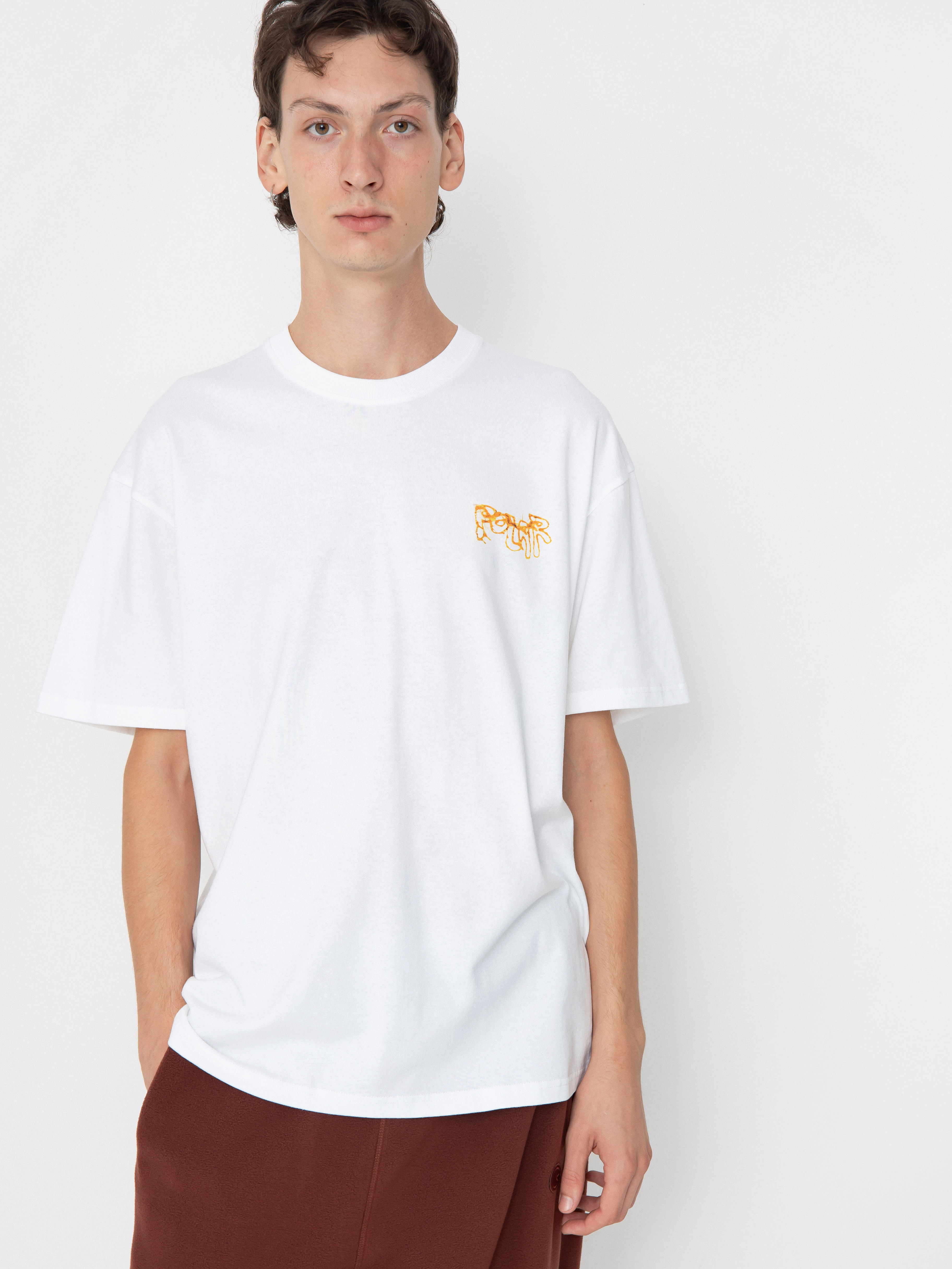 Polar Skate Green Spider T-Shirt (white)