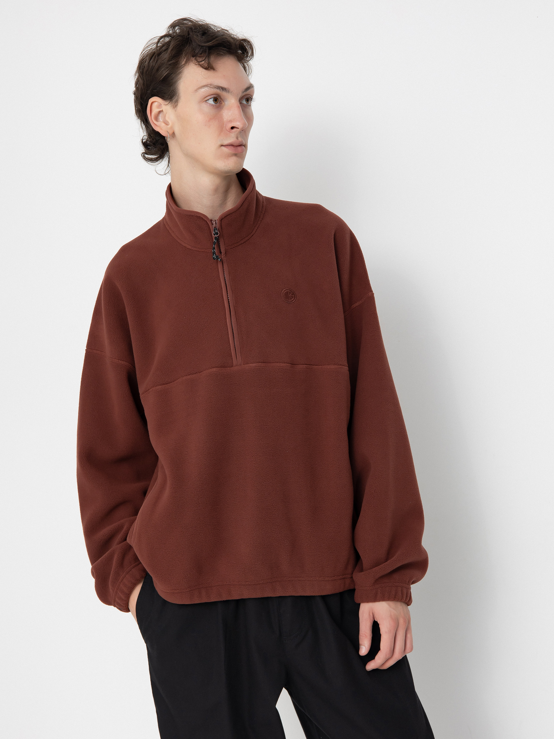 Polar Skate Ivan Half Zip Crewneck