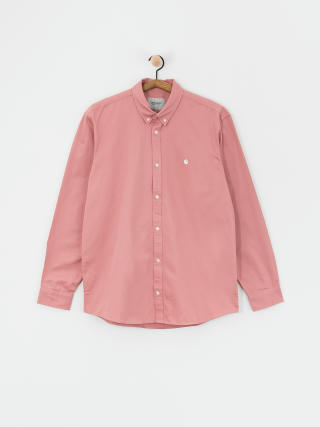 Carhartt WIP Madison Hemd (dusty rose/wax)