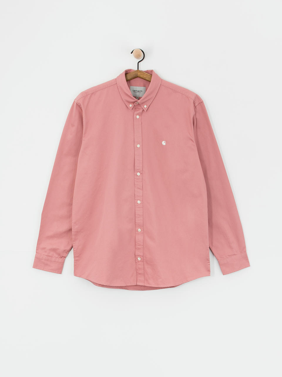 Carhartt WIP Madison Hemd (dusty rose/wax)