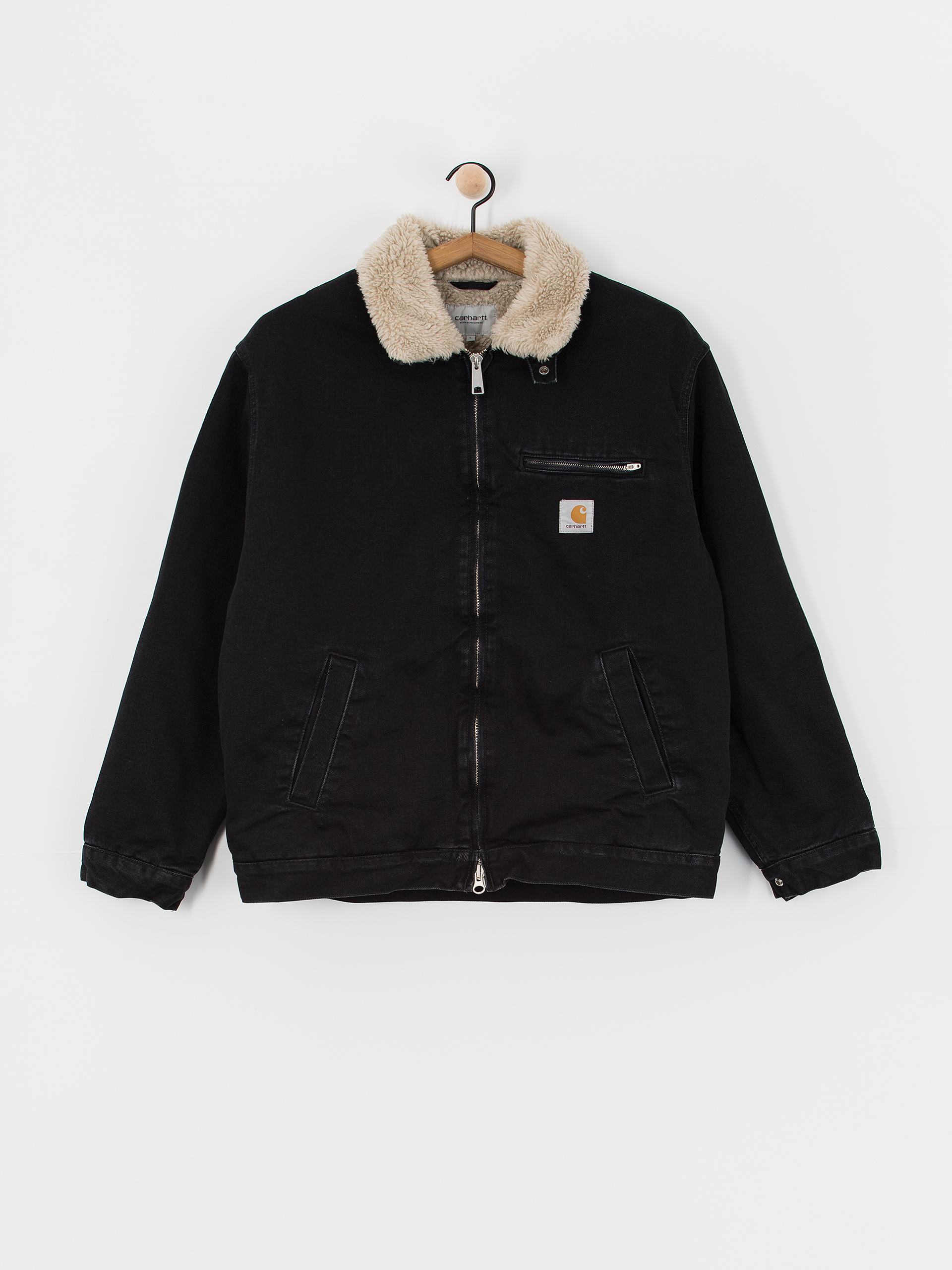 Carhartt WIP Jacke Herald - Schwarz (black/wall)