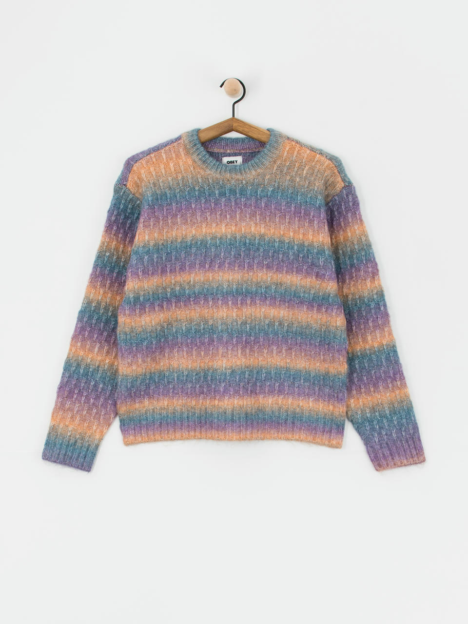 OBEY Pulli Daytrip Crew Sweater Wmn (purple multi)