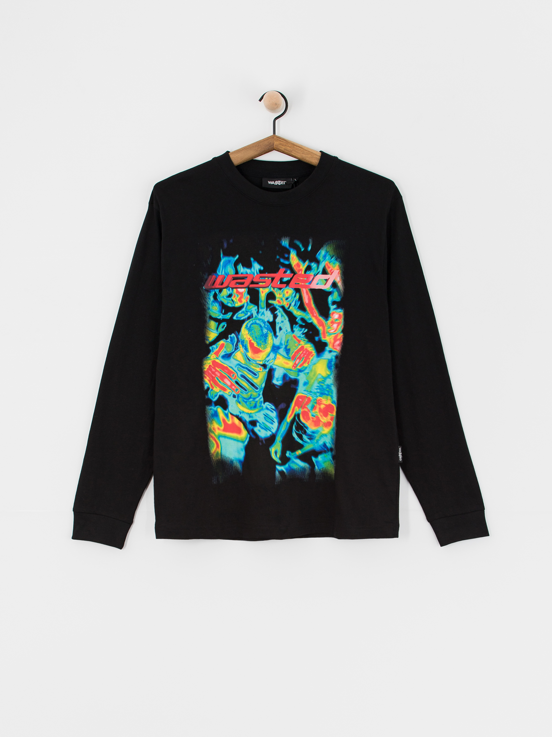 Wasted Paris Longsleeve Fusion (black)