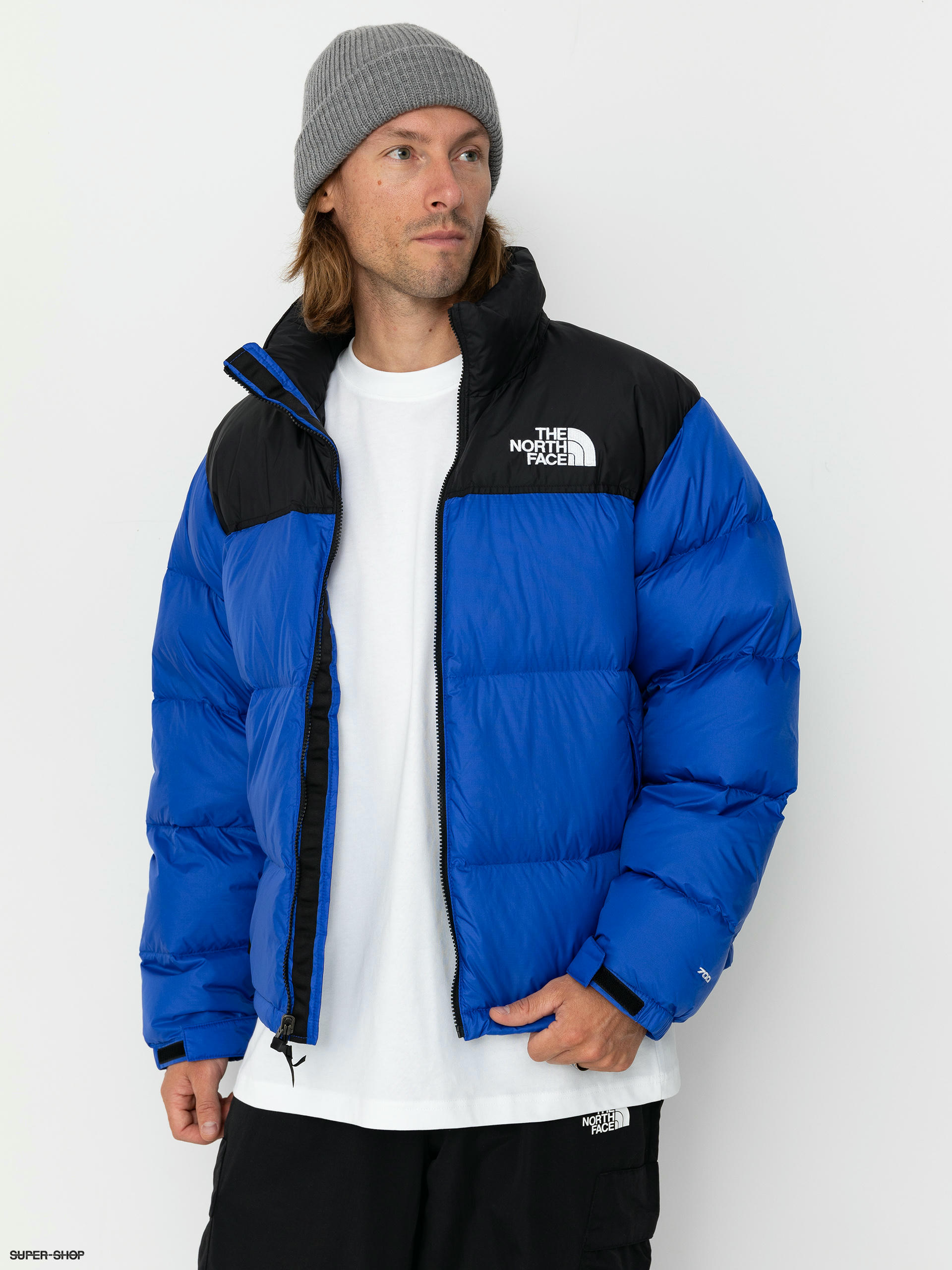 The North Face 1996 Retro Nuptse Jacket orange red orange transantarctic blue