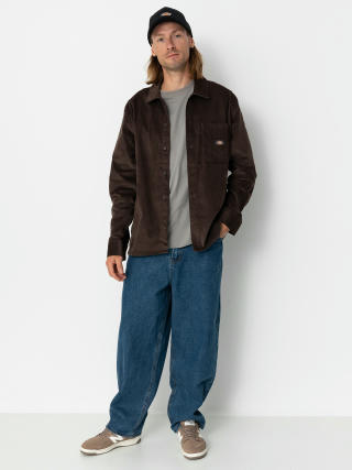 Dickies Corduroy Hemd (chocolate brown)