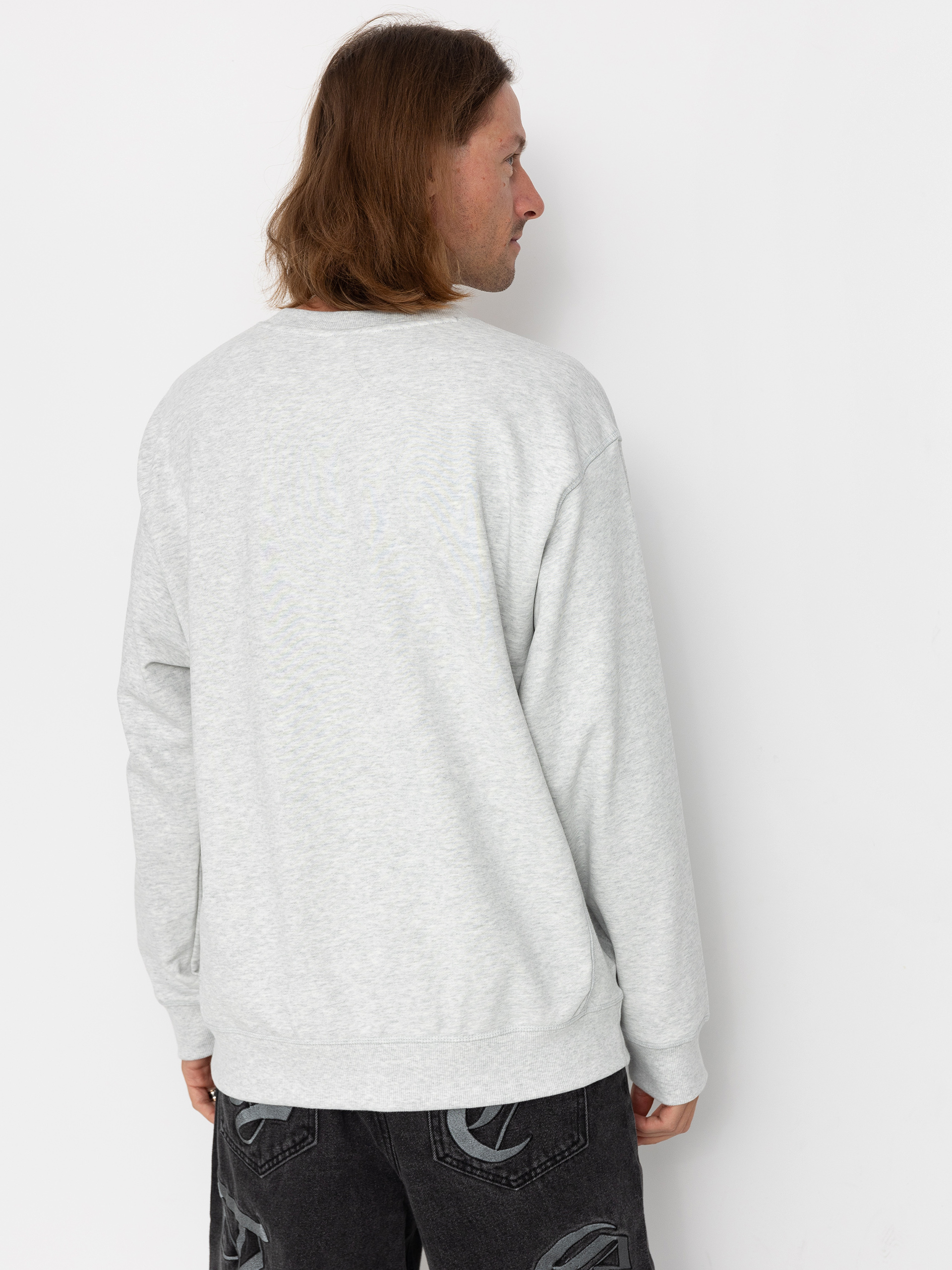 New Balance Athletics Premium Logo Crew Sweatshirt (ashheather)