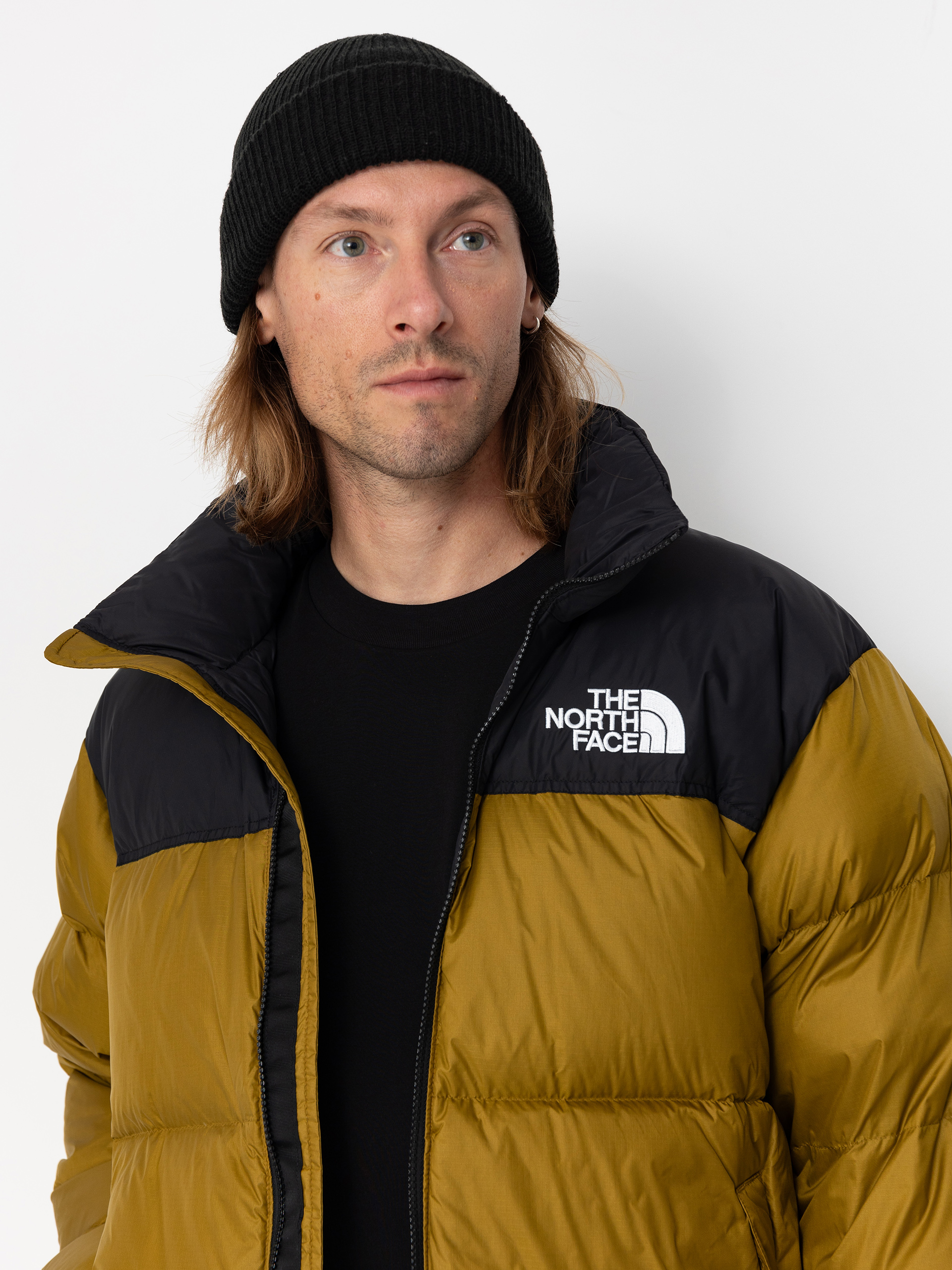 The North Face 1996 Retro Nuptse Jacket brown (moss green/tnf black)