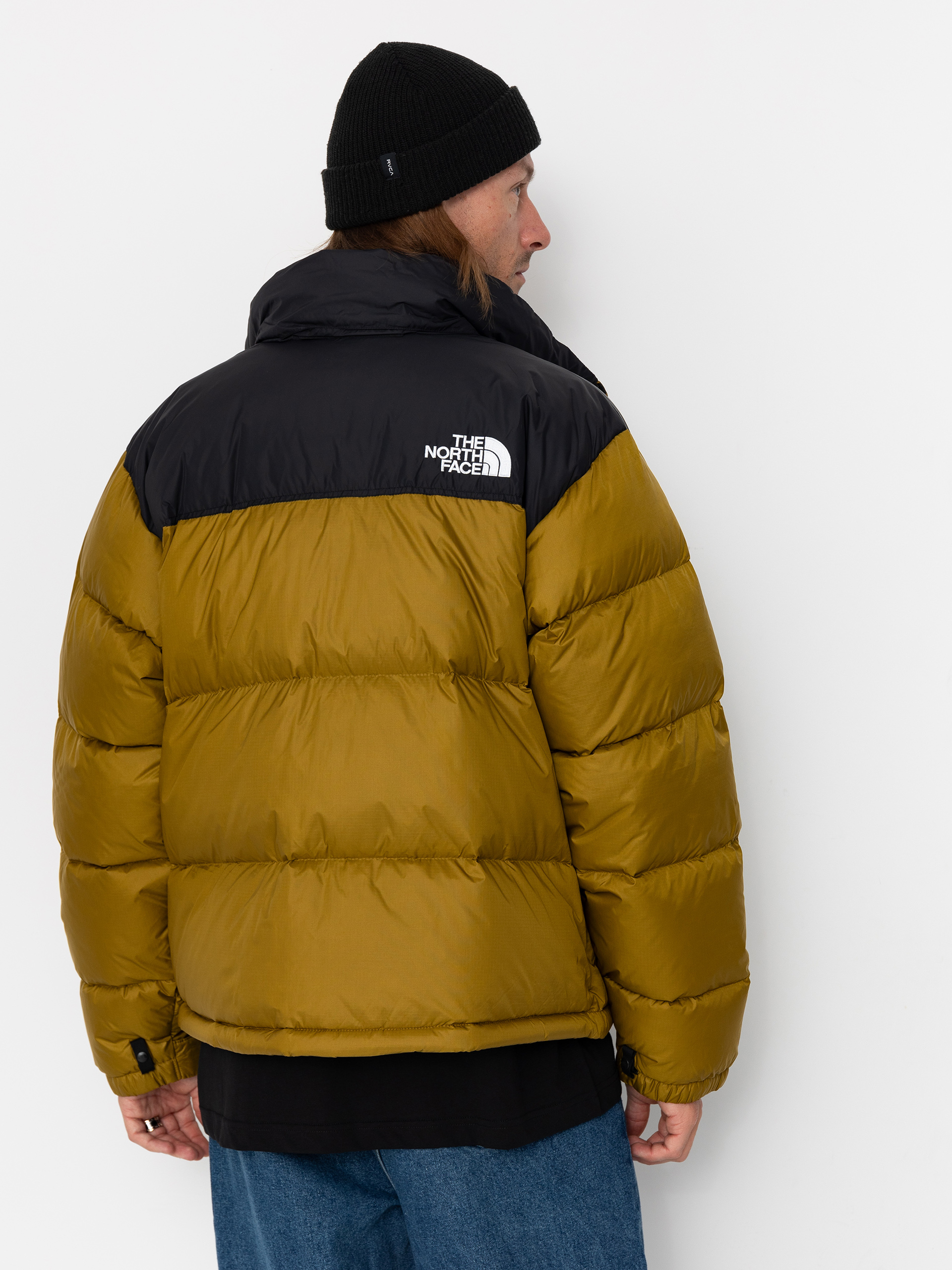The North Face 1996 Retro Nuptse Jacke (moss green/tnf black)