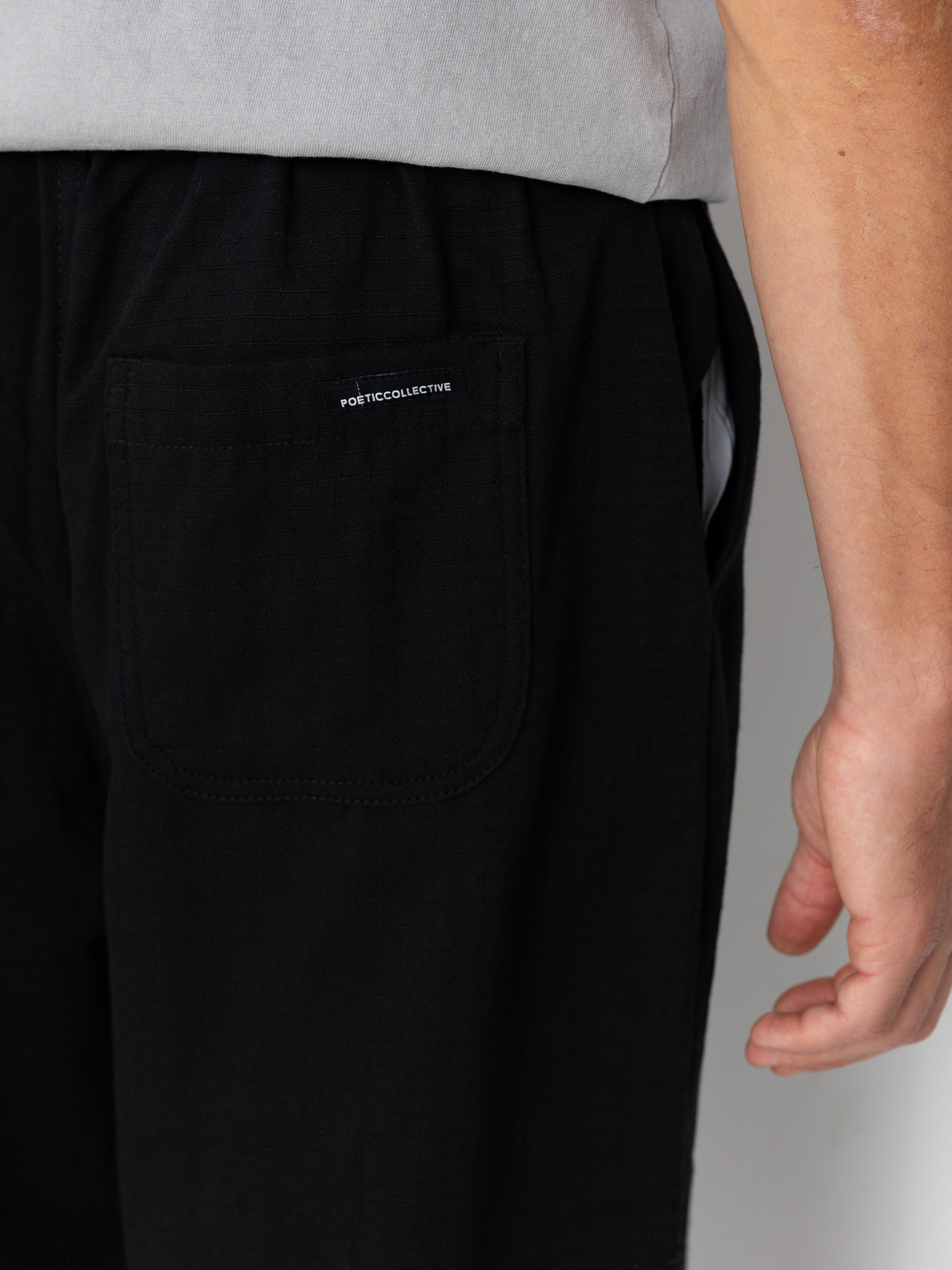 Poetic Collective Sculptor Pants (black ripstop)