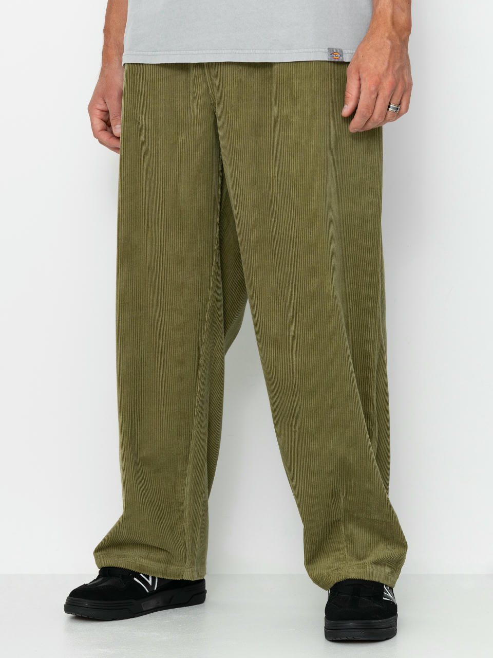 Poetic Collective Ballon Hose (olive green corduroy)