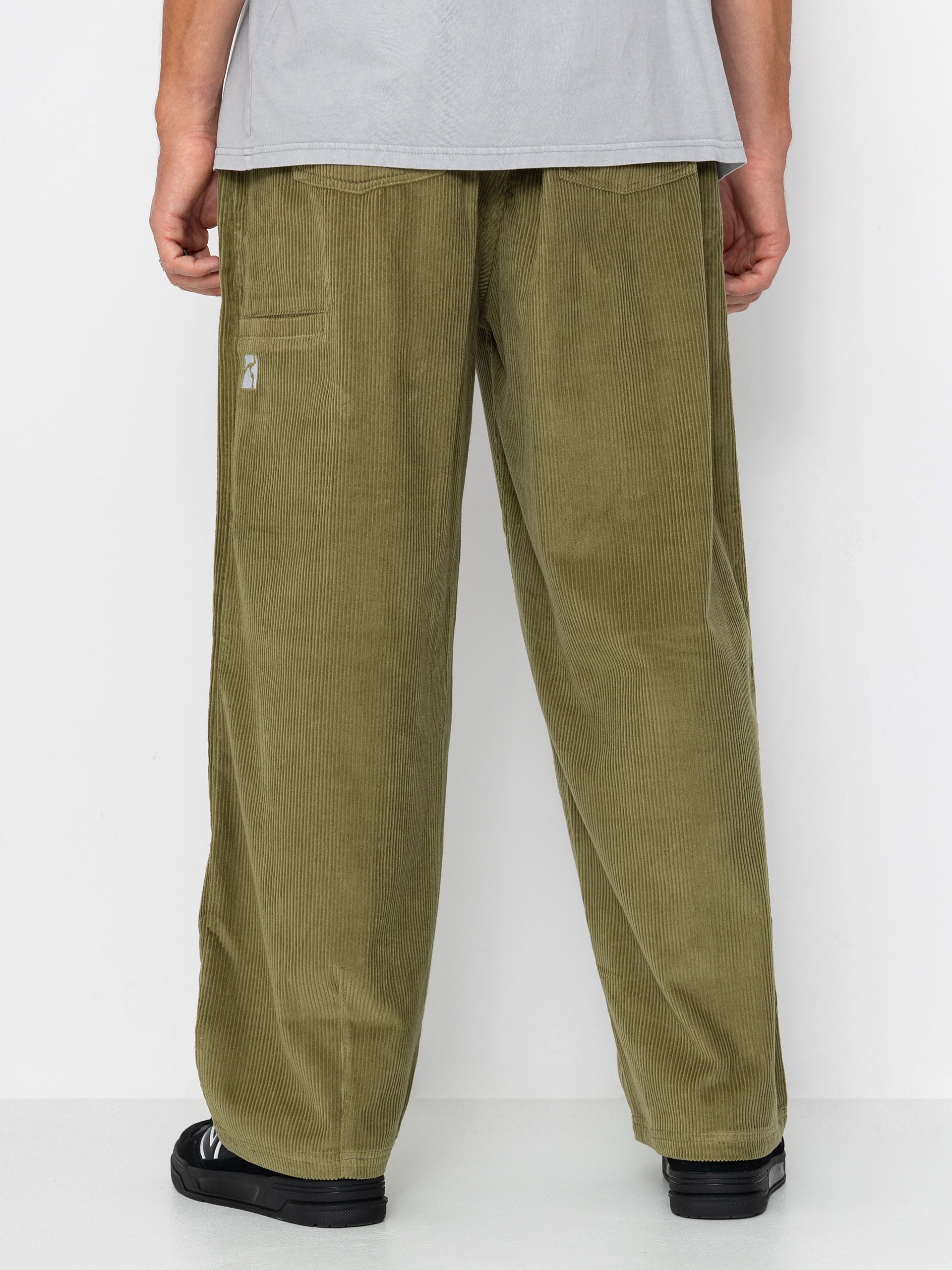 Poetic Collective Ballon Pants (olive green corduroy)