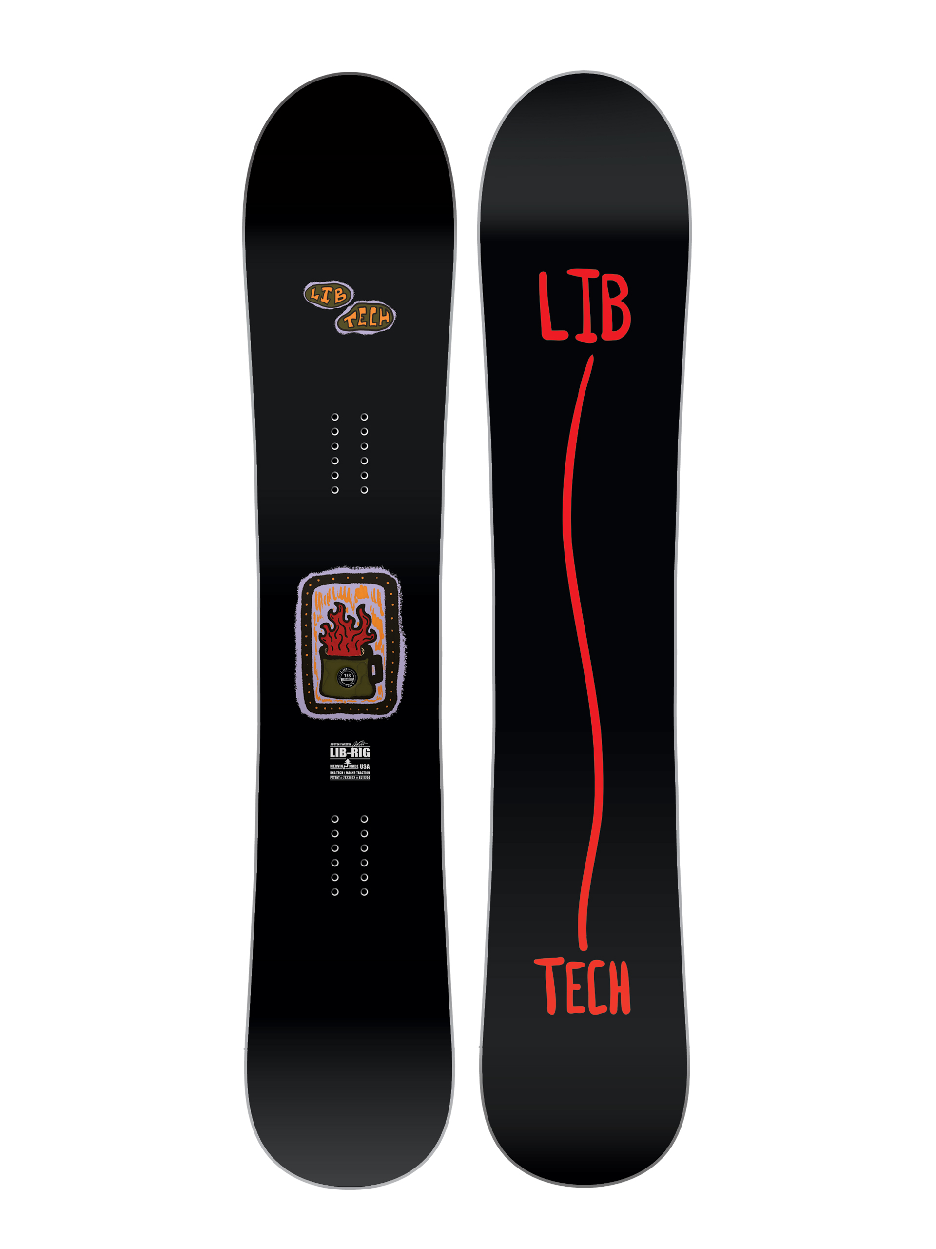 Lib Tech Snowboard Lib Rig (black)