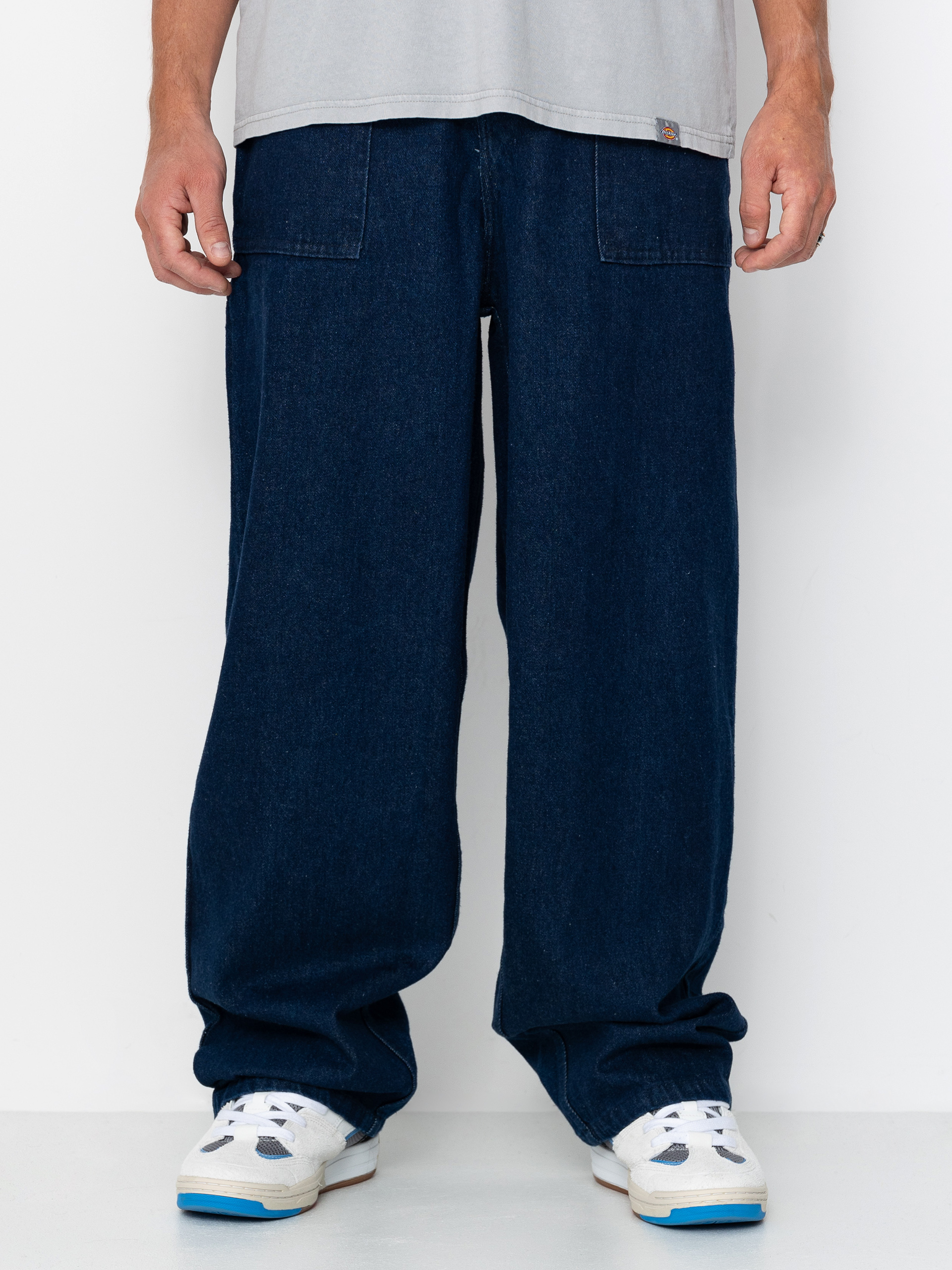 Poetic Collective Painter Hose (classic denim wash)