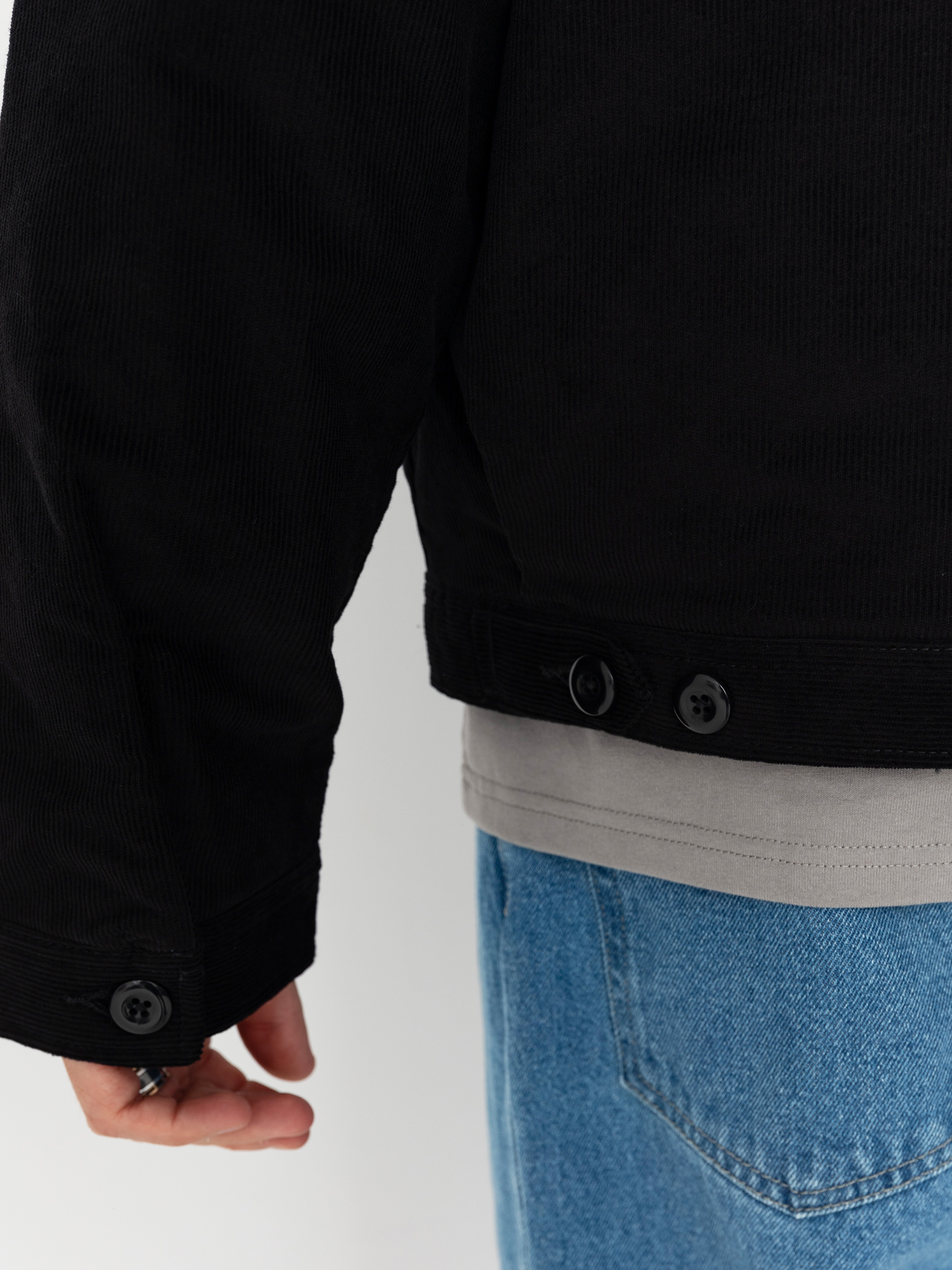 Dickies Jacket Corduroy Eisenhower (black)