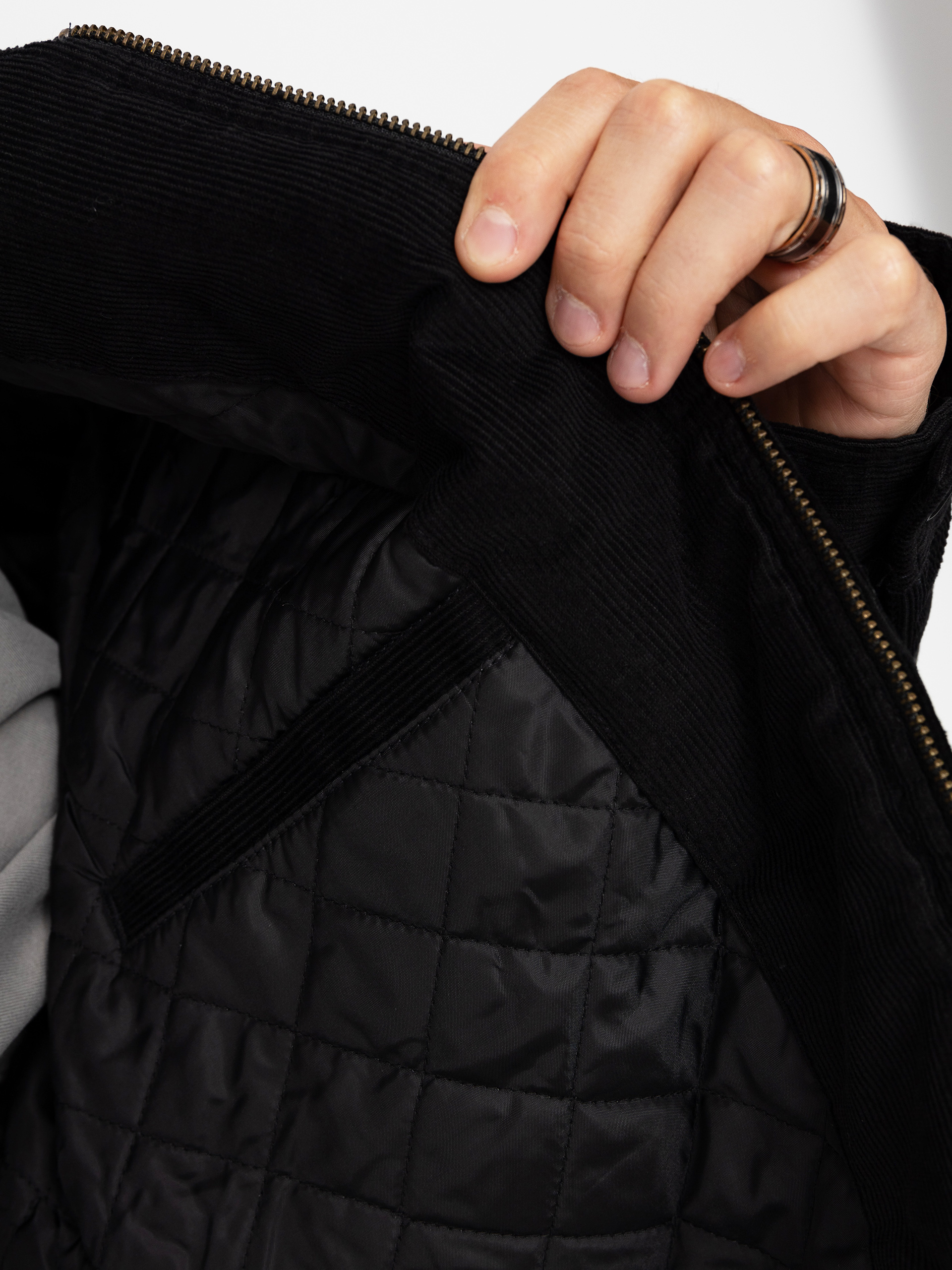 Dickies Jacket Corduroy Eisenhower (black)