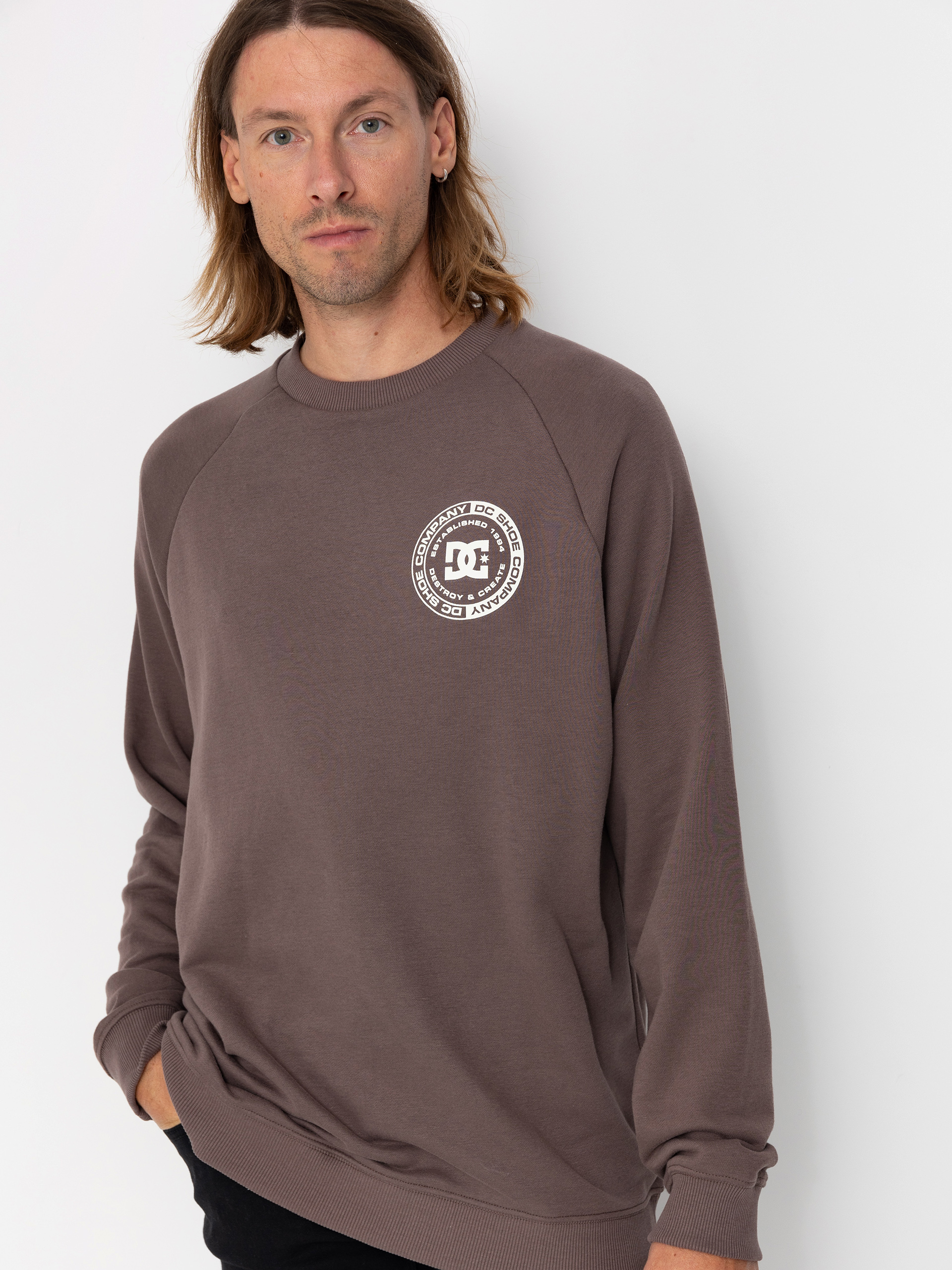 DC Corpo Raglan Sweatshirt (plum truffle)