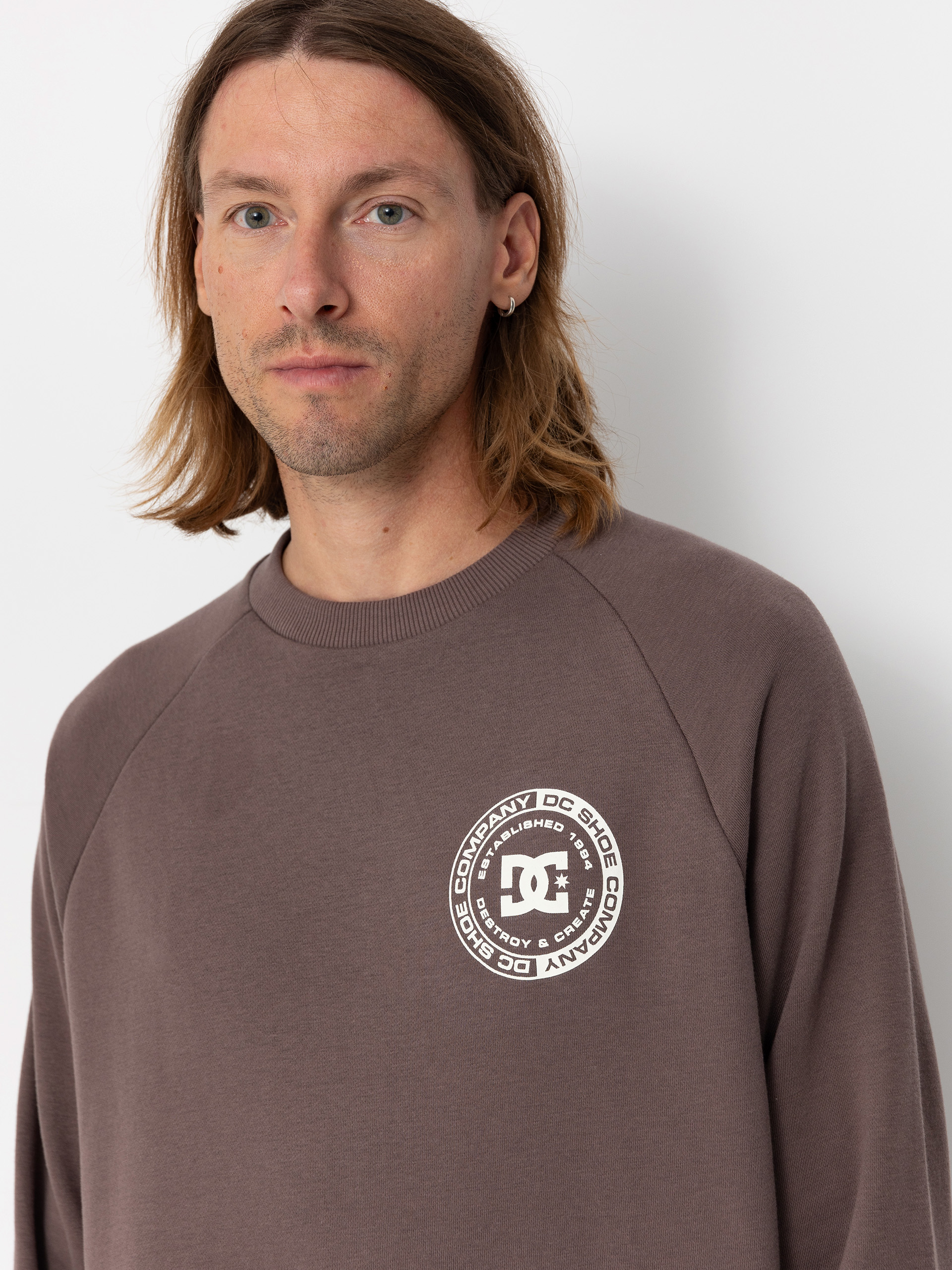 DC Corpo Raglan Sweatshirt (plum truffle)