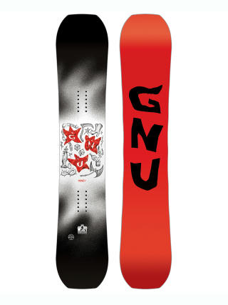 Gnu Snowboard Money (red)